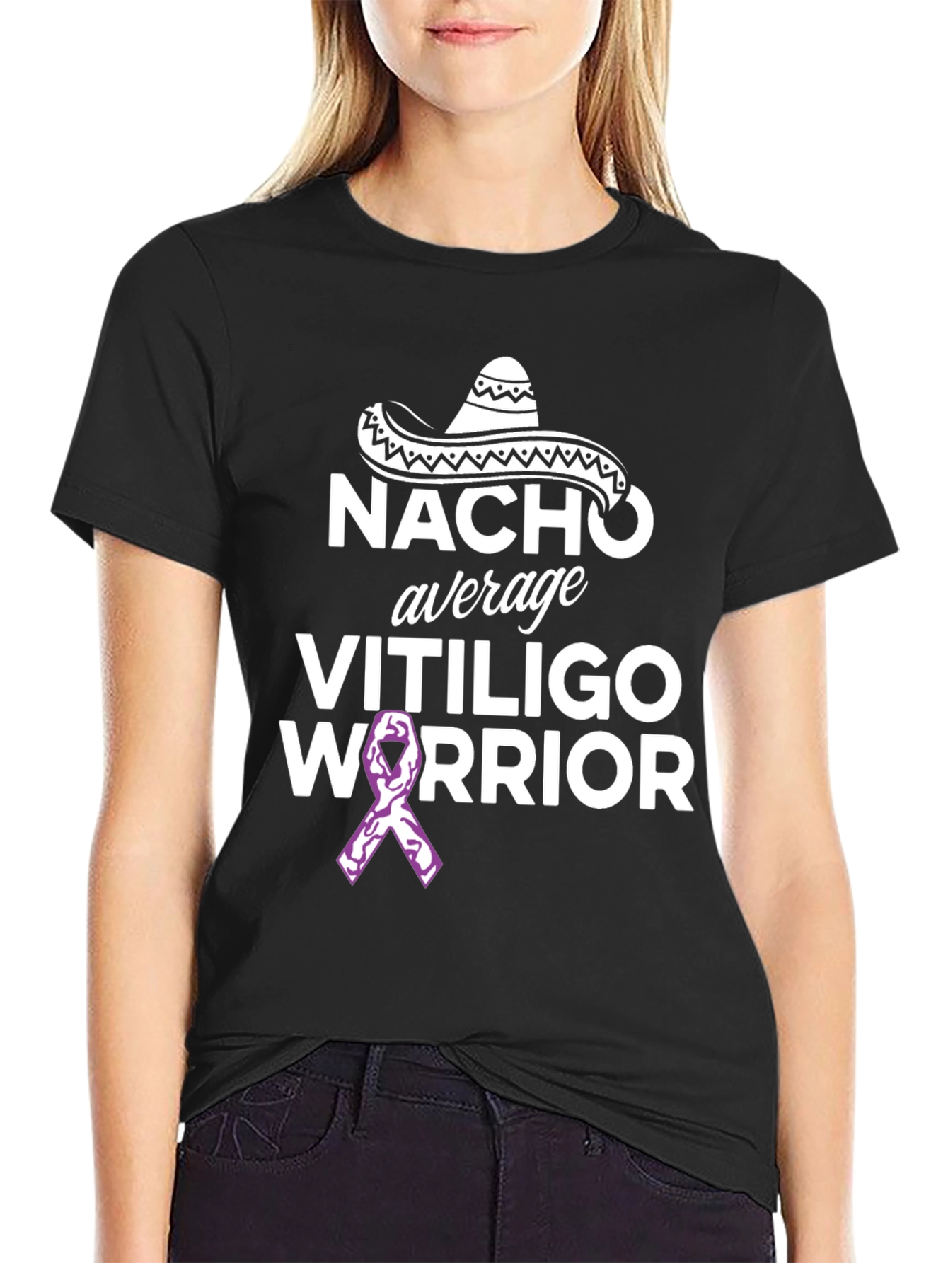Nacho Average Vitiligo Warrior T-Shirt