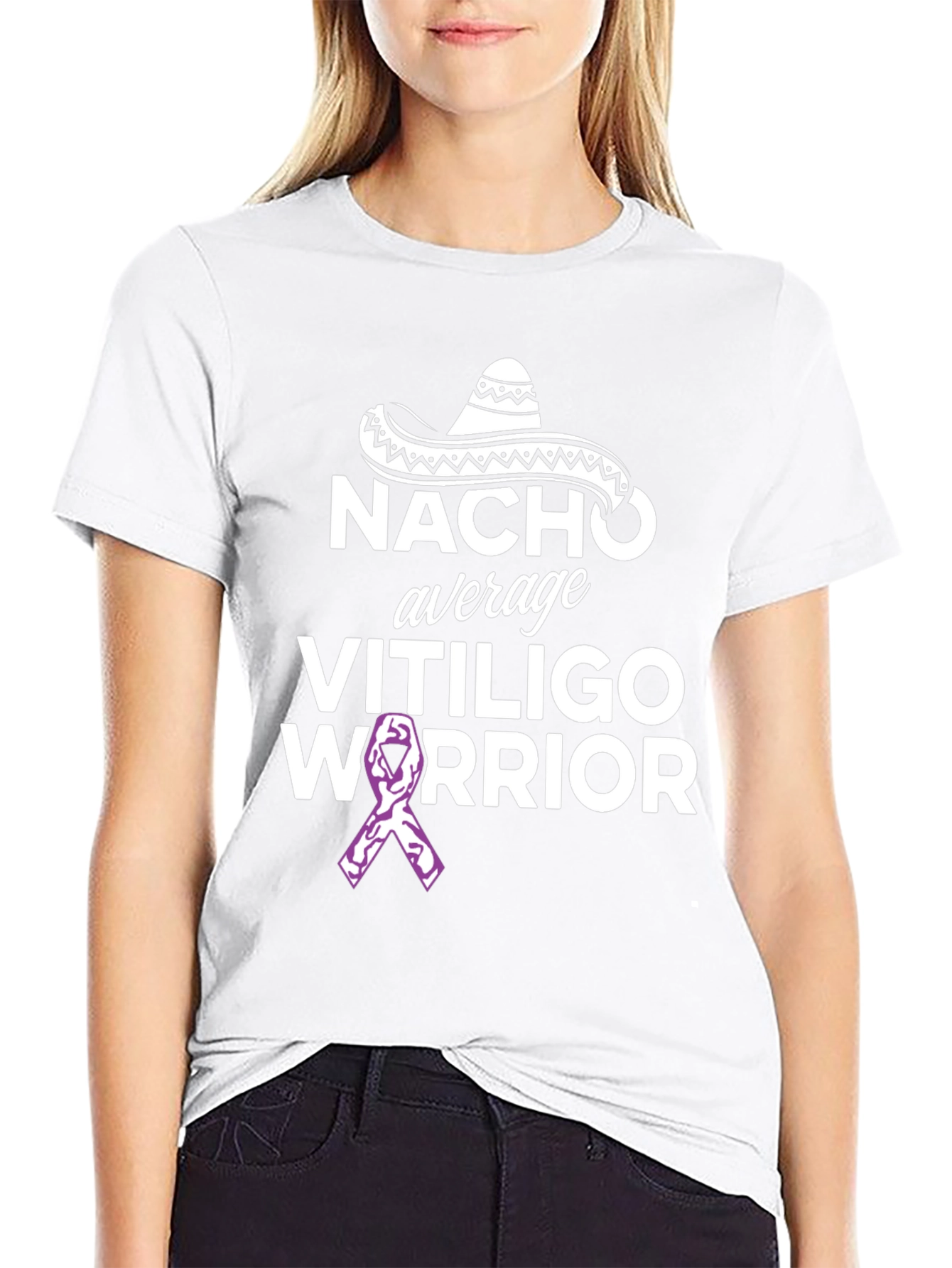 Nacho Average Vitiligo Warrior T-Shirt
