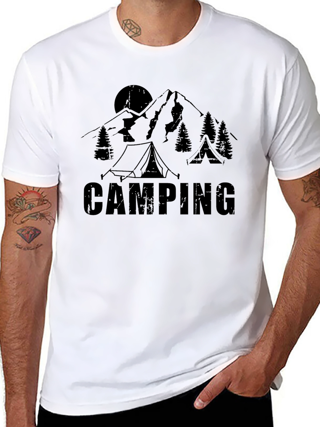Camping Graphic Tee - Adventure Ready