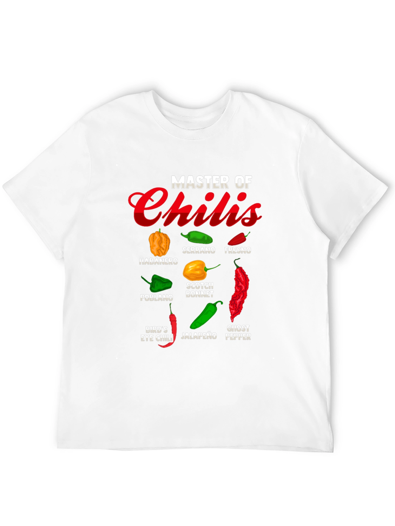 Master of Chilis Graphic T-Shirt