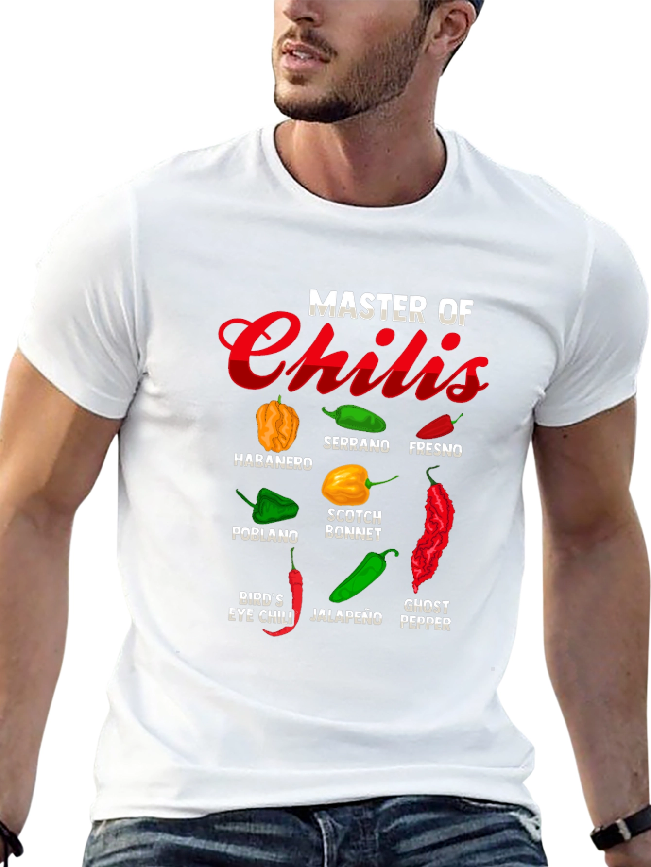 Master of Chilis Graphic T-Shirt