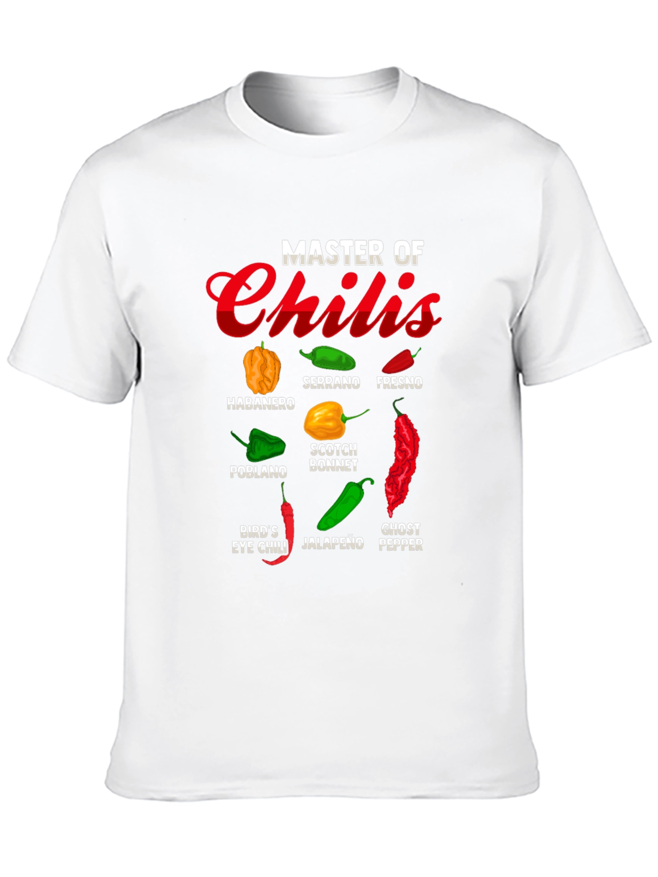 Master of Chilis Graphic T-Shirt