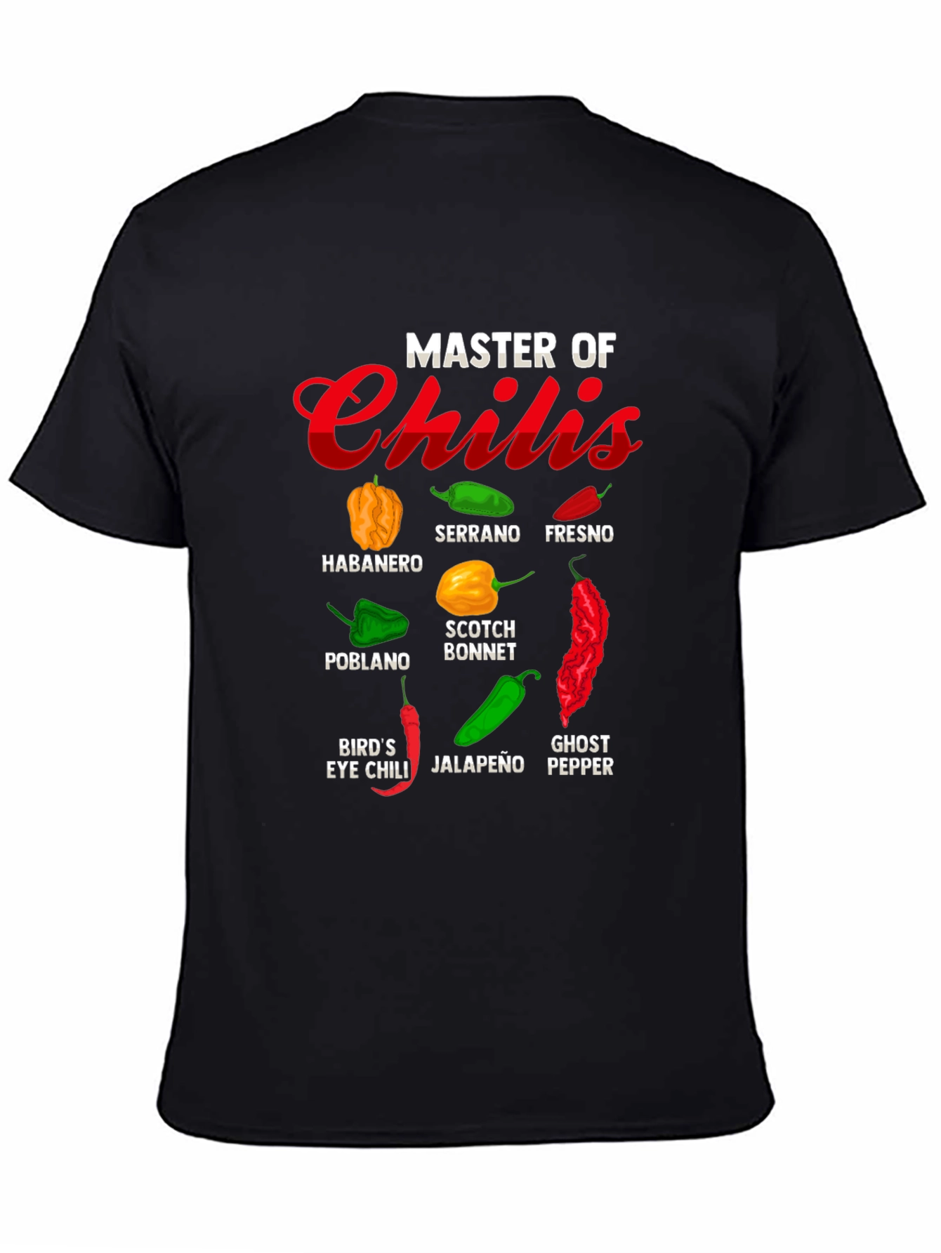 Master of Chilis Graphic T-Shirt