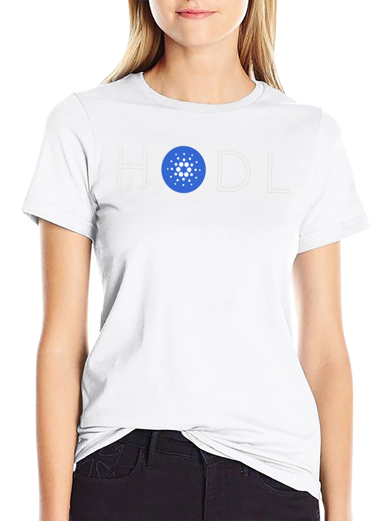HODL Cardano Crypto T-Shirt - Black
