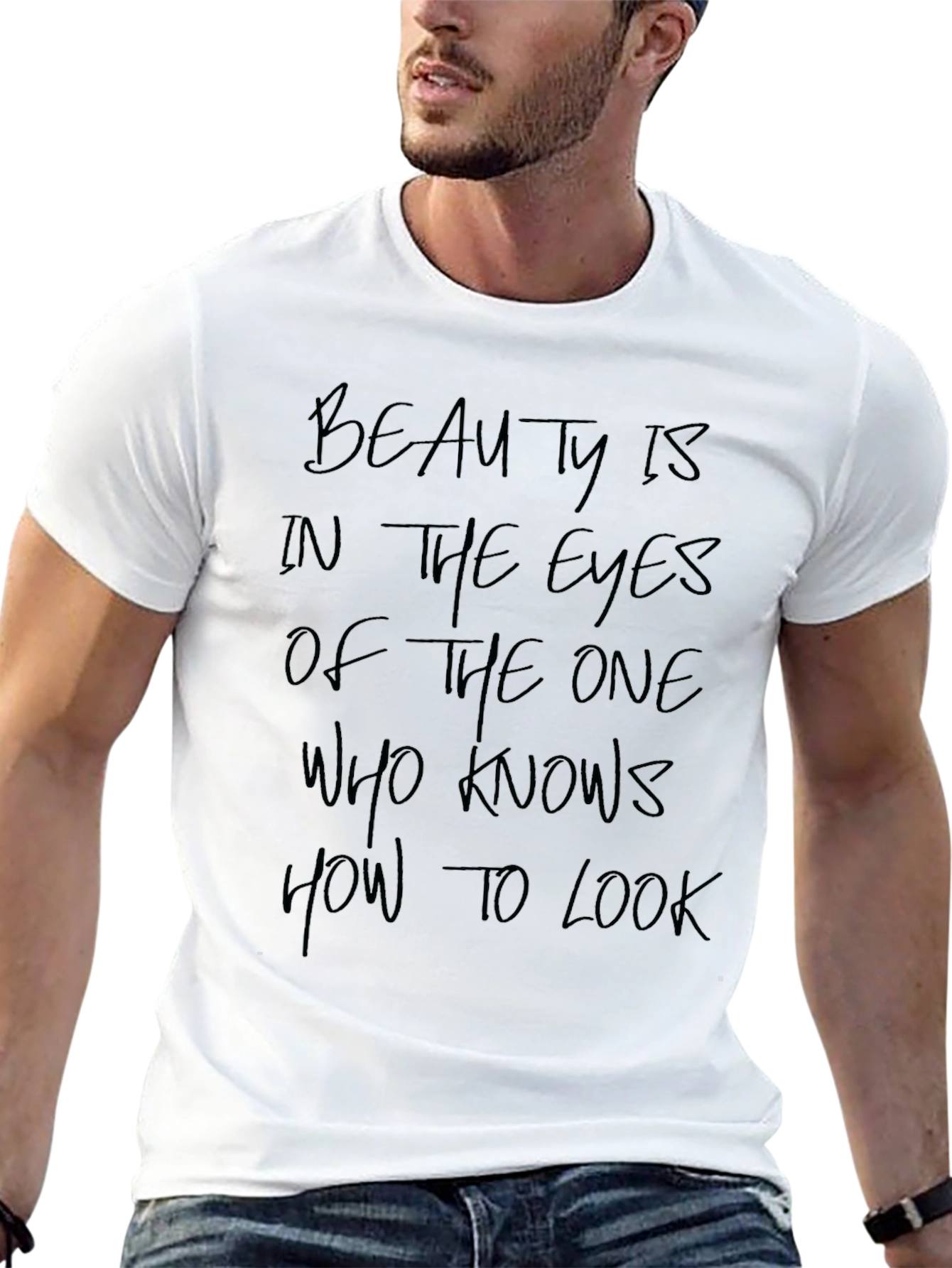 Beauty Is T-Shirt - Inspiring Graphic Tee