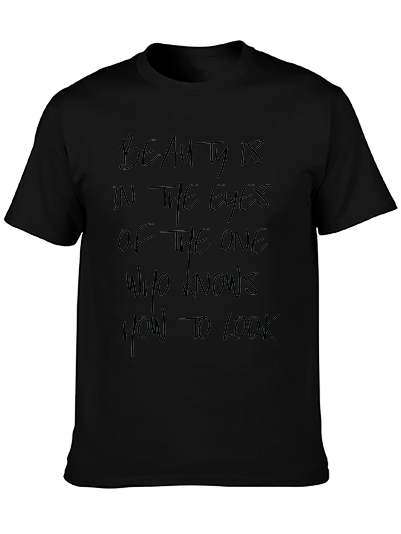 Beauty Is T-Shirt - Inspiring Graphic Tee