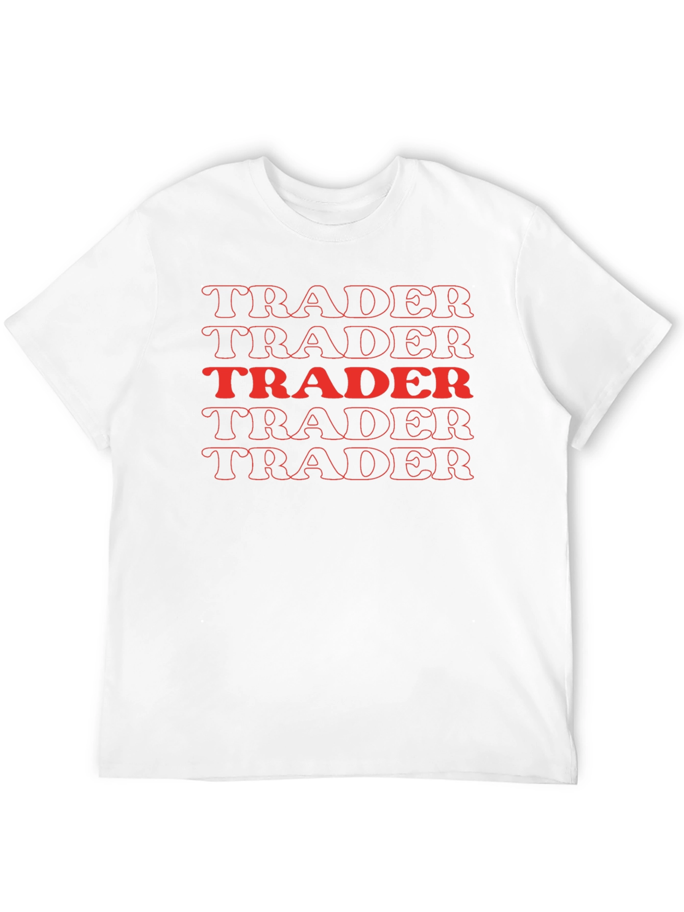 Trader Graphic Tee - Retro Style