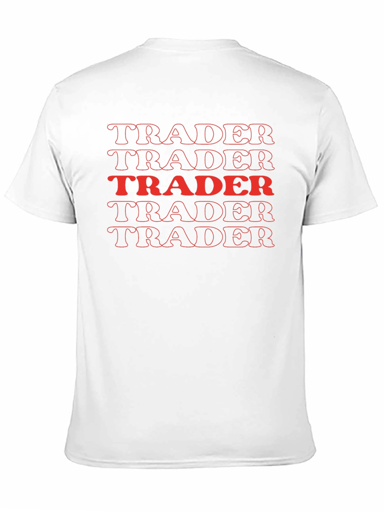 Trader Graphic Tee - Retro Style