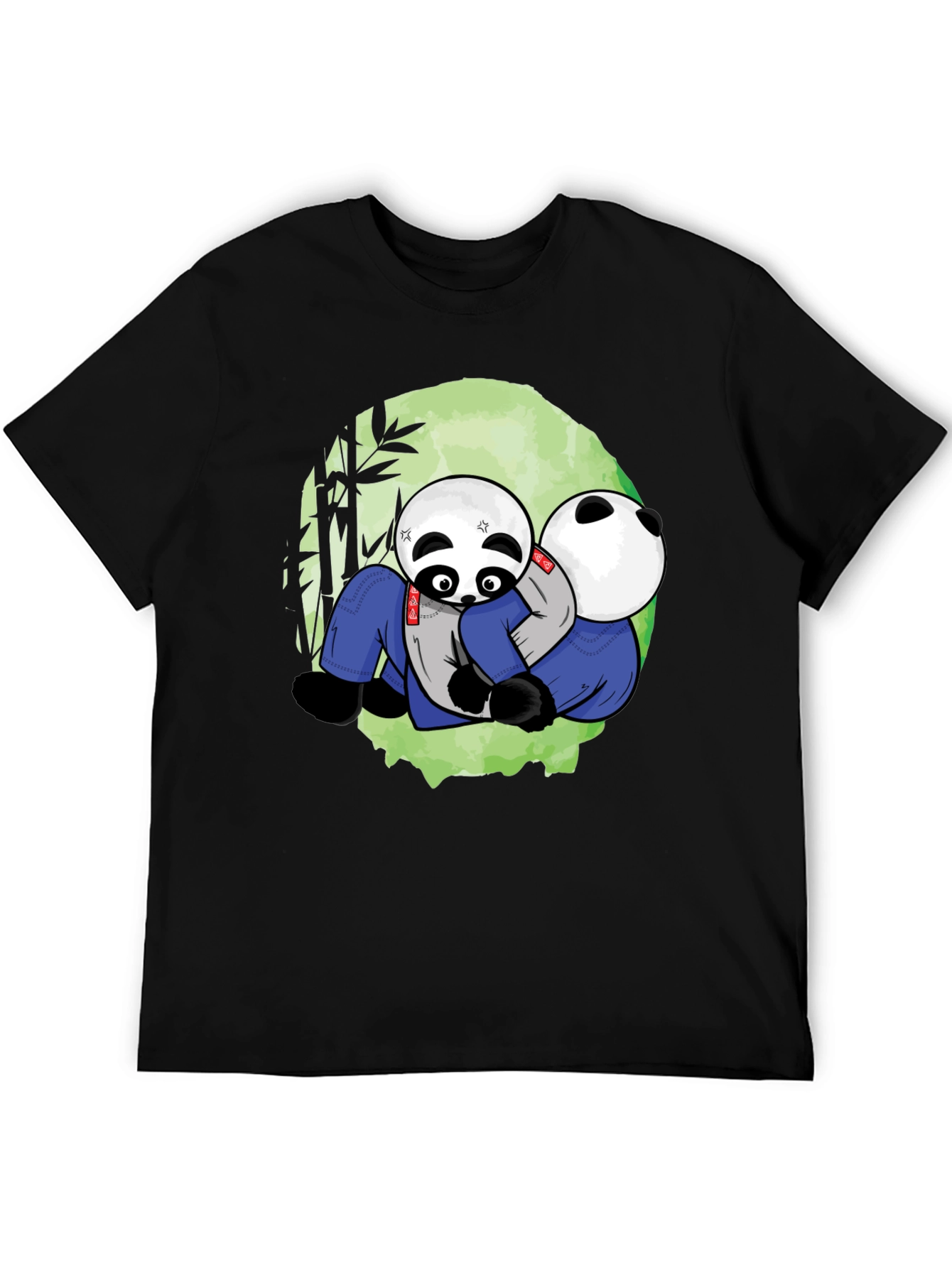 Panda Jiu Jitsu T-Shirt - Black