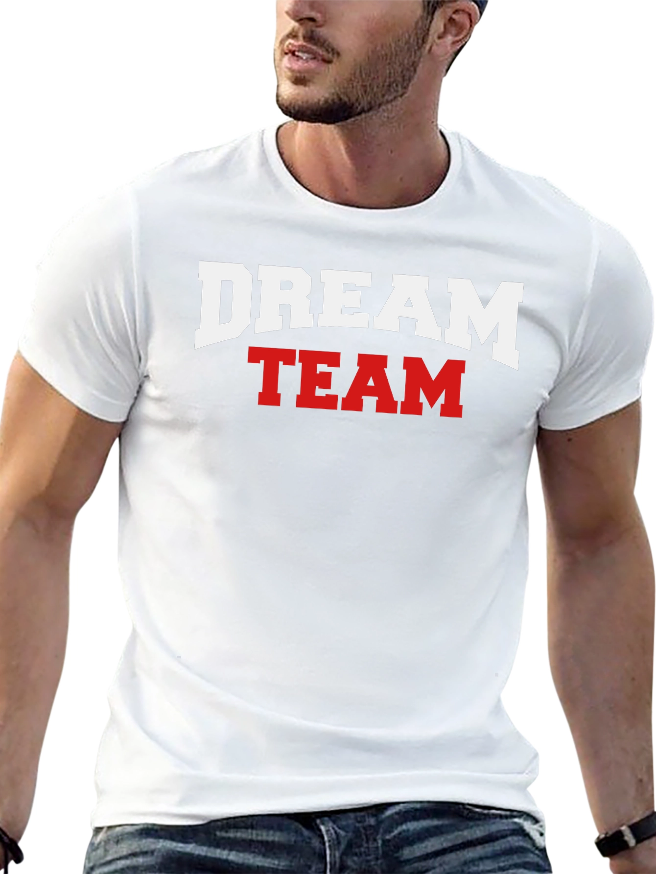 Dream Team Graphic Print T-Shirt