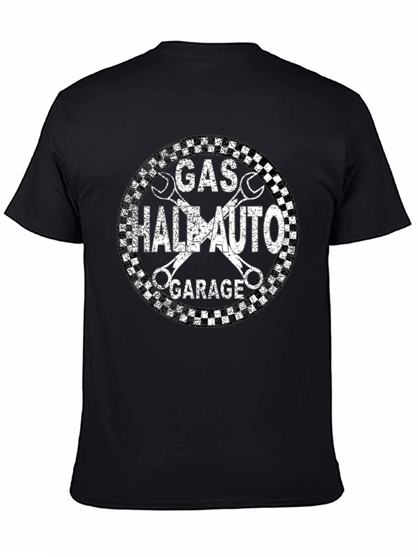Gas Half Auto Garage Wrench T-Shirt