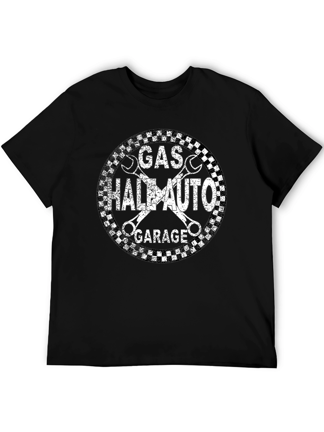 Gas Half Auto Garage Wrench T-Shirt