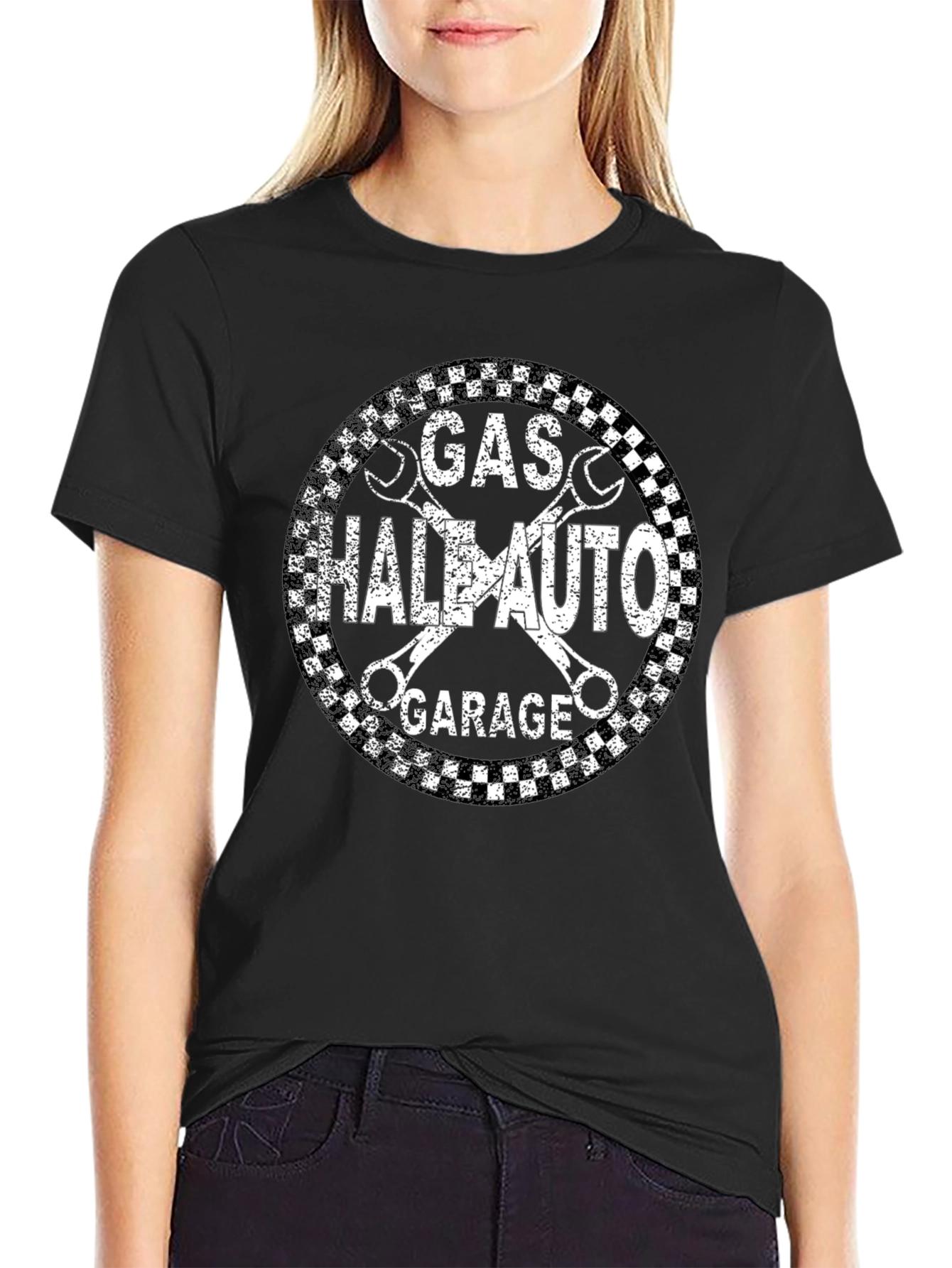 Gas Half Auto Garage Wrench T-Shirt