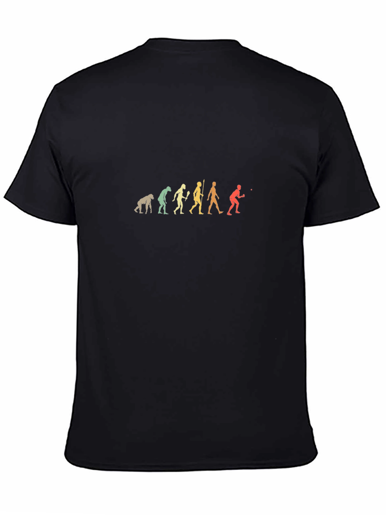 Evolution of Table Tennis Black T-Shirt
