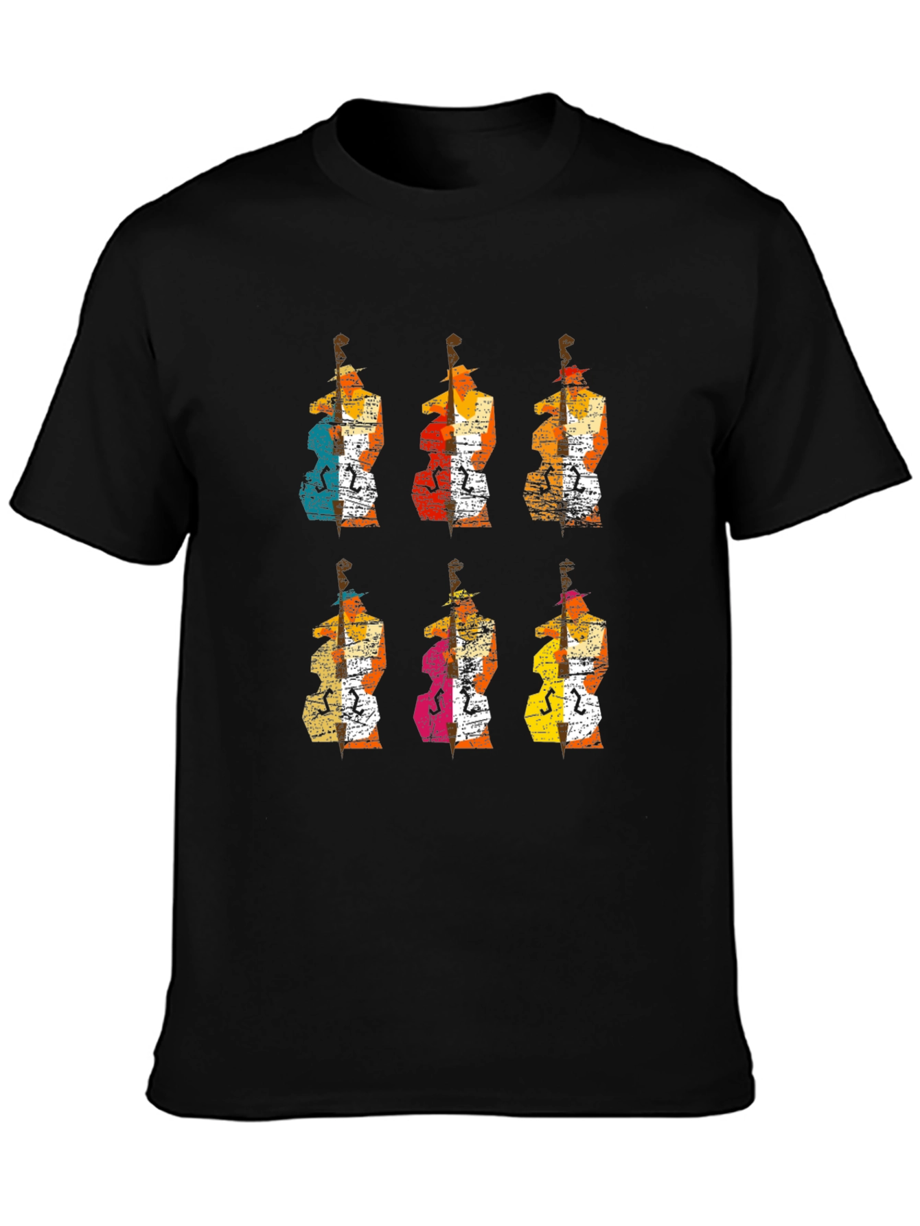 Musical Bass Graphic T-Shirt