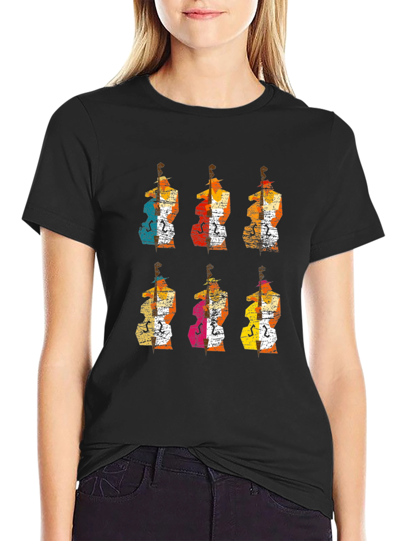 Musical Bass Graphic T-Shirt
