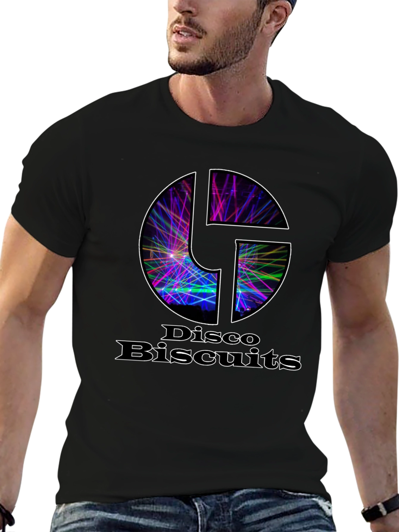 Disco Biscuits T-Shirt - Black Graphic Tee