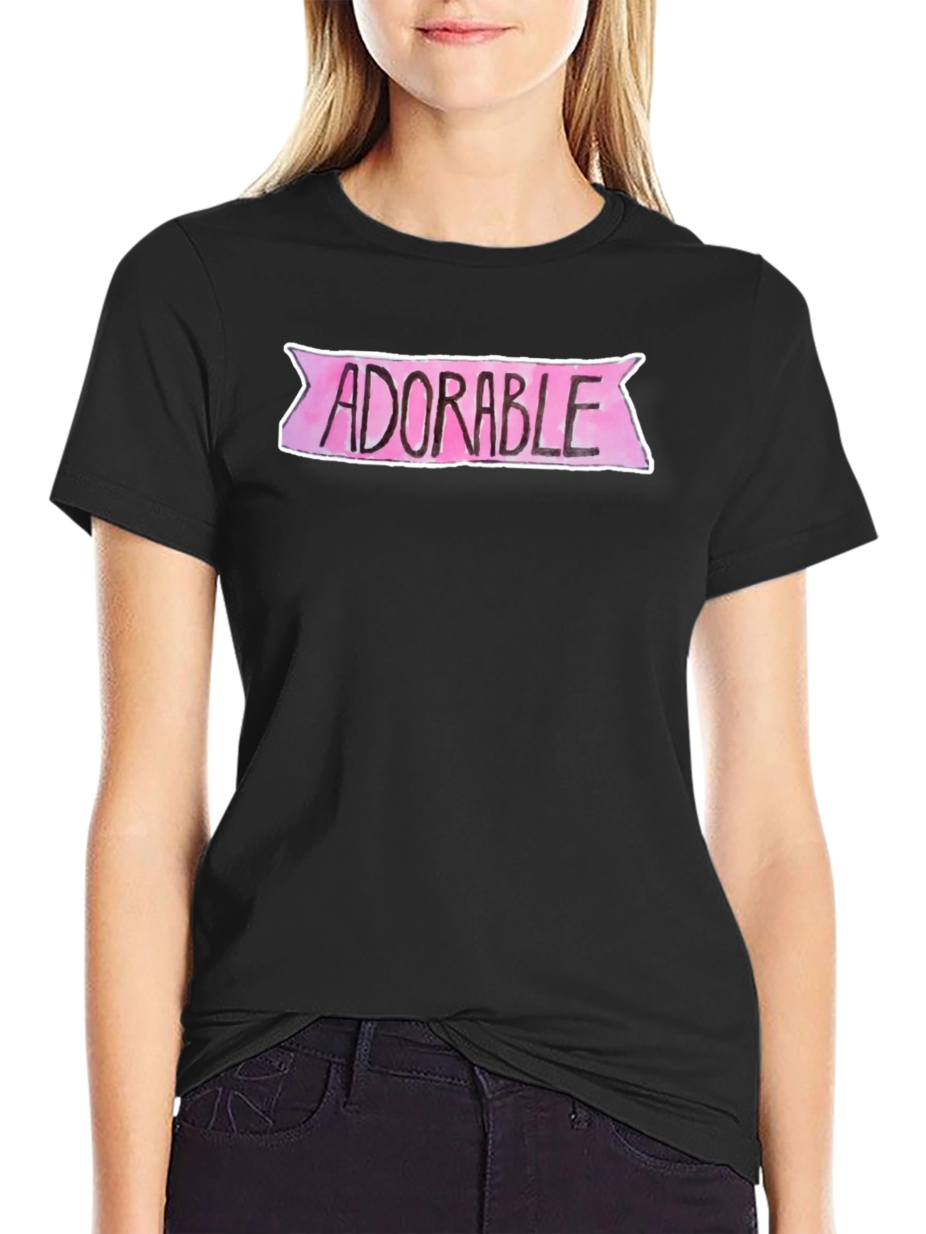 Adorable Graphic Tee - Casual Comfort