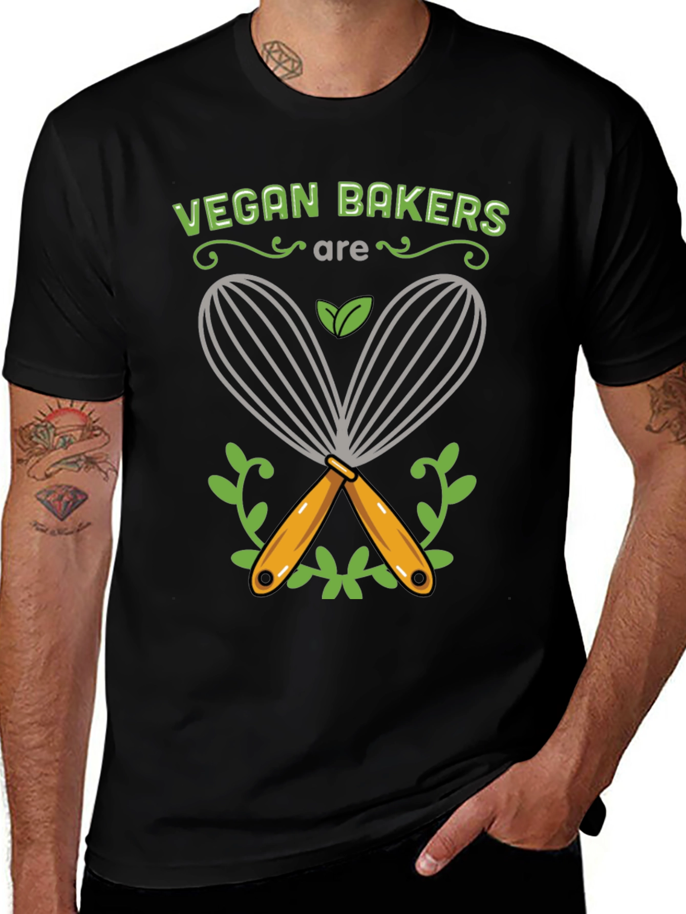 Vegan Bakers T-Shirt - Unique Baking Apparel