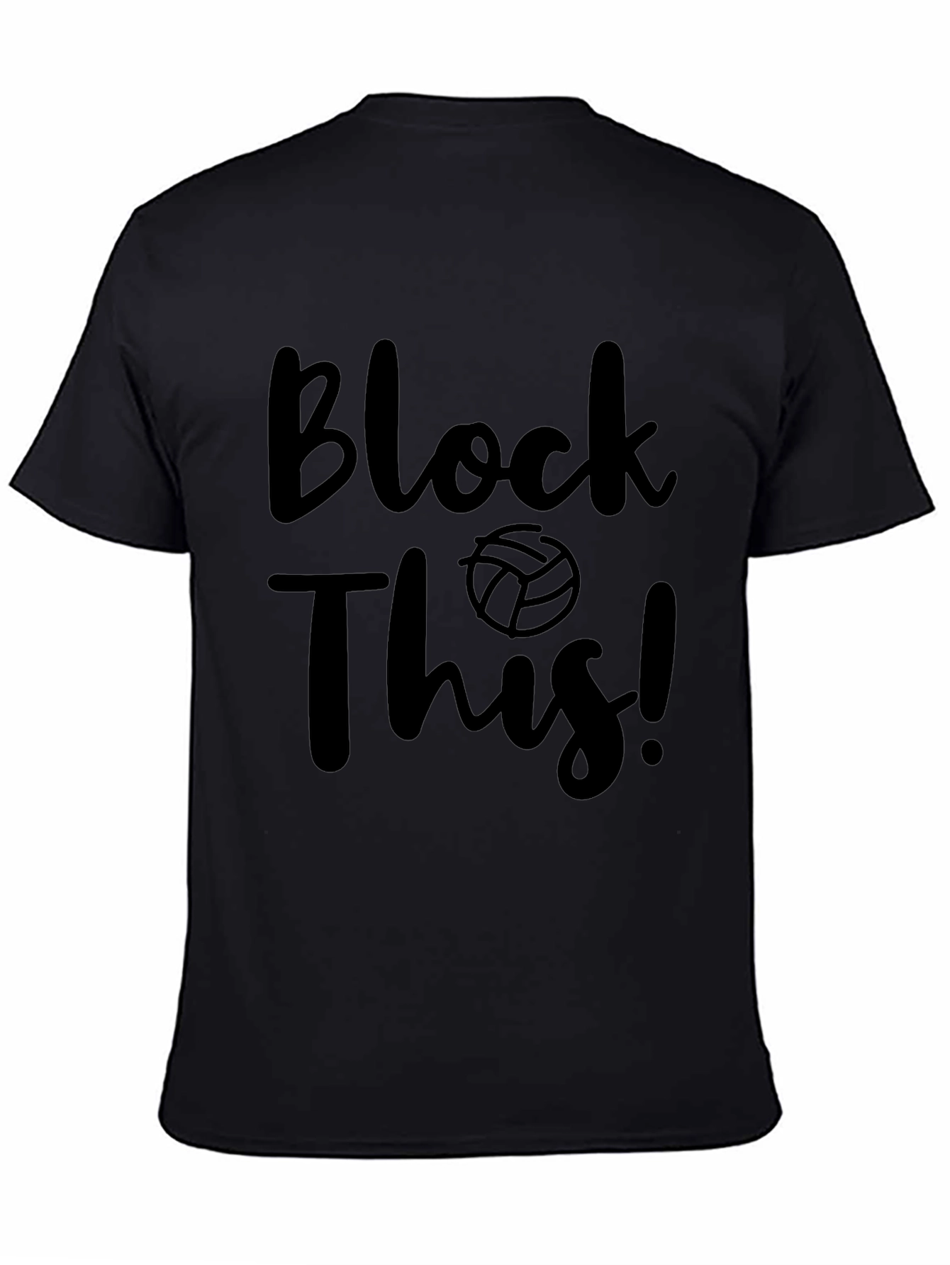Block This! Volleyball Graphic T-Shirt