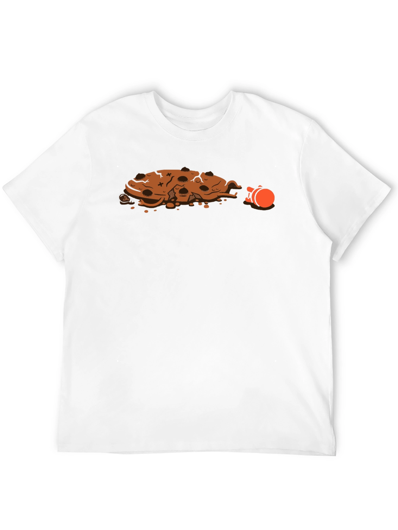 Funny Broken Cookie Cartoon Graphic Tee