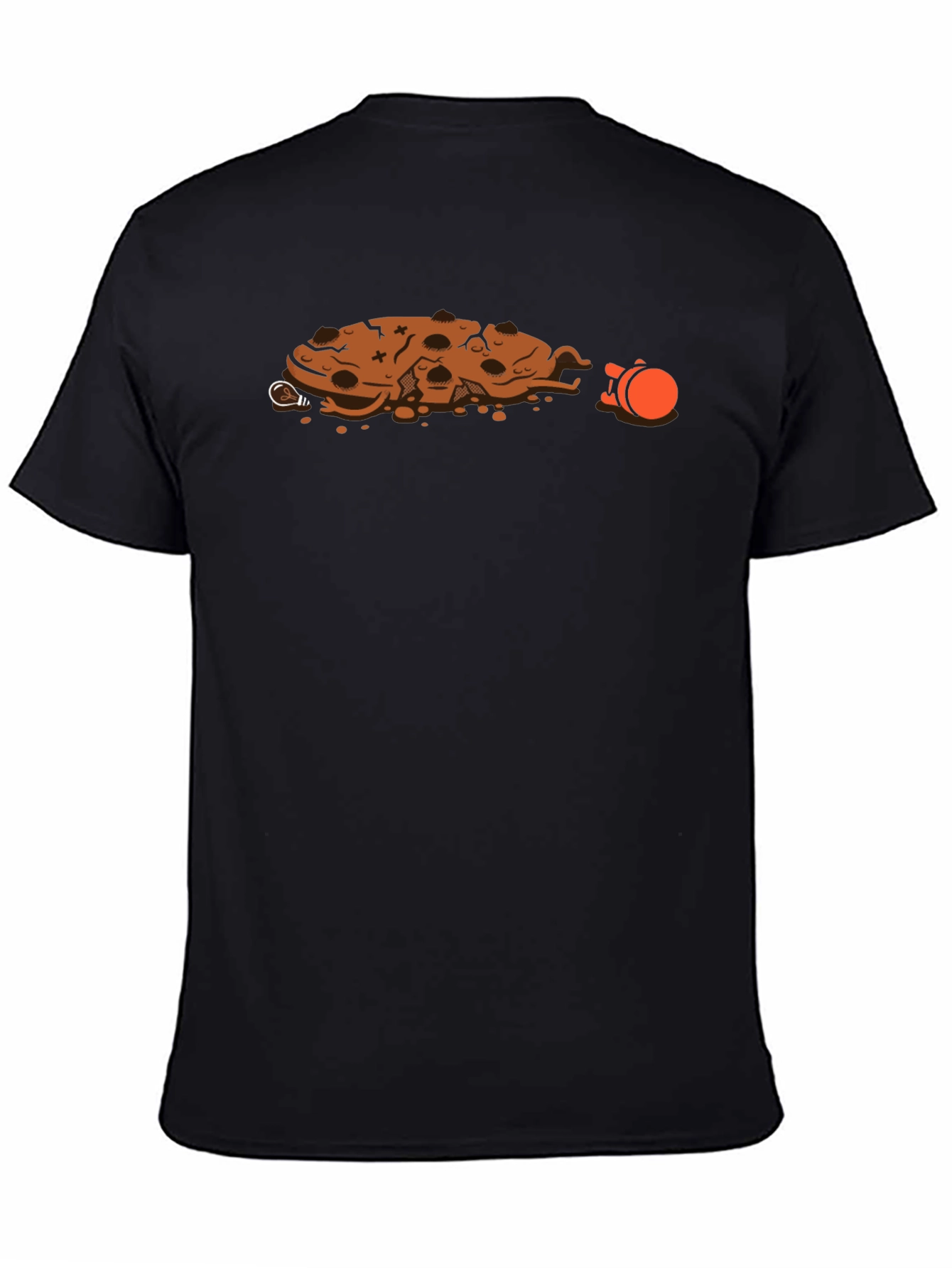 Funny Broken Cookie Cartoon Graphic Tee