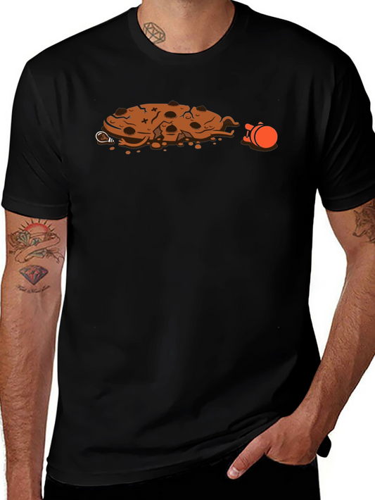 Funny Broken Cookie Cartoon Graphic Tee
