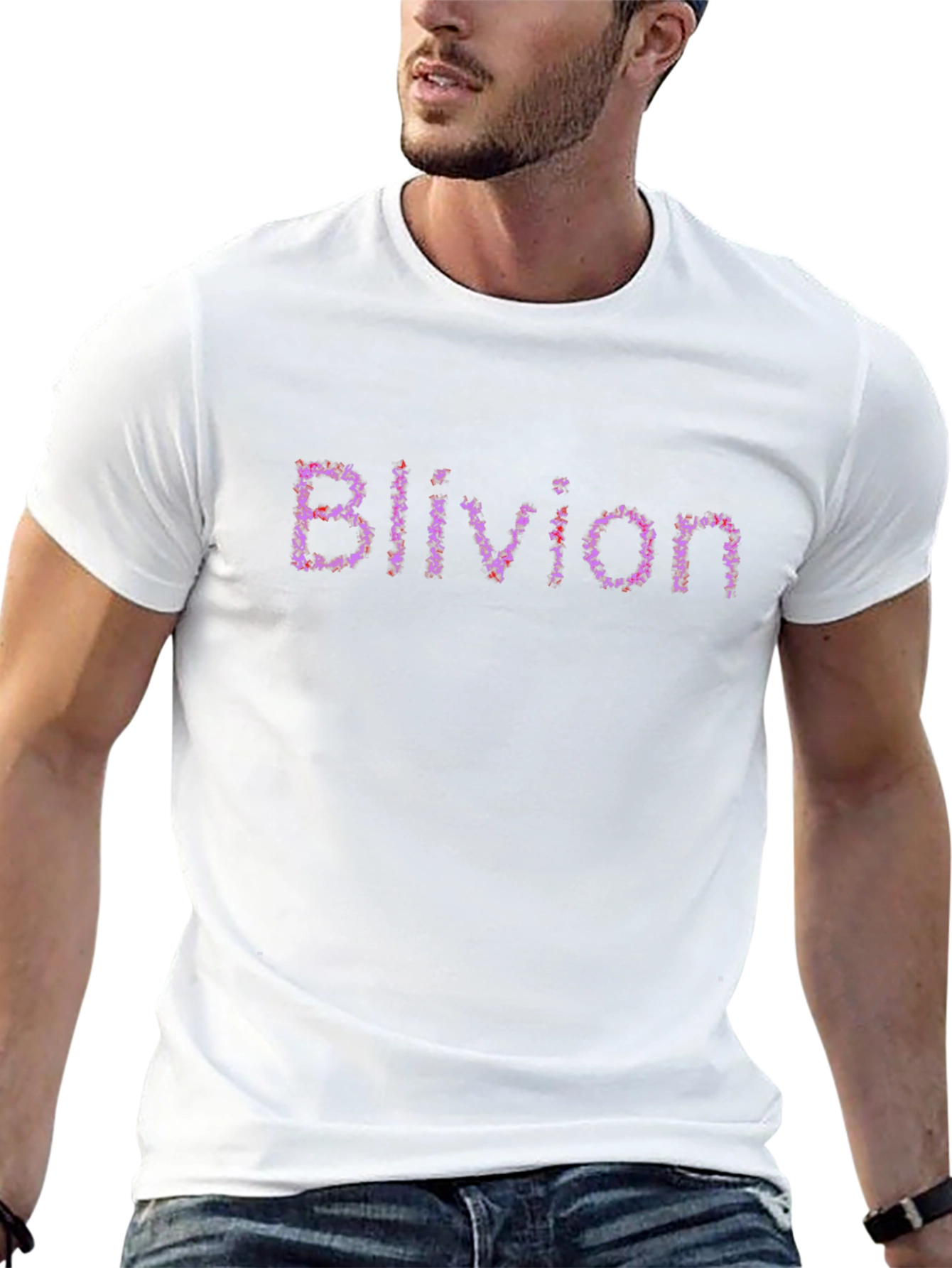 Blivion Graphic Print T-Shirt - Cool Casual Tee
