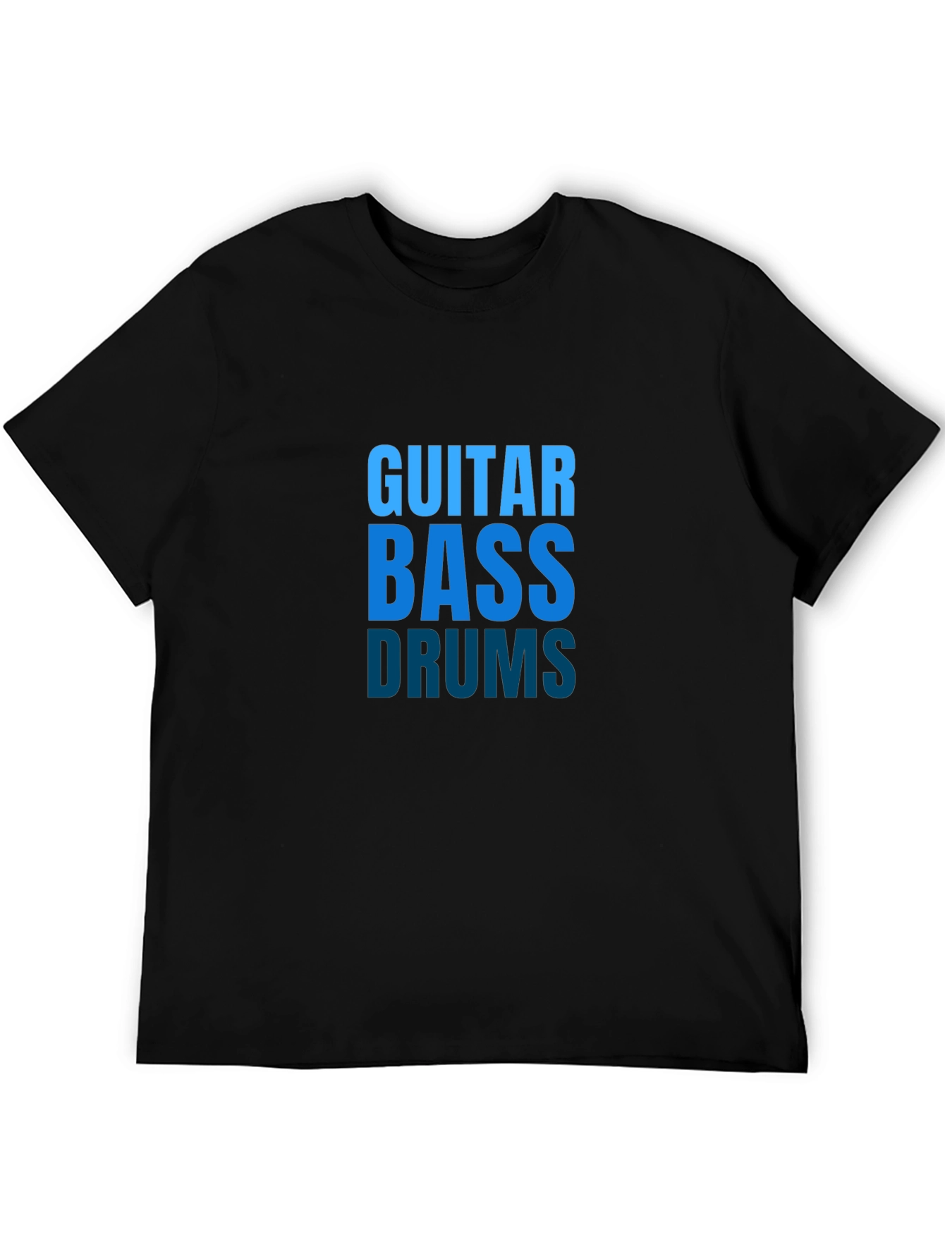 Guitar Bass Drums Music T-Shirt