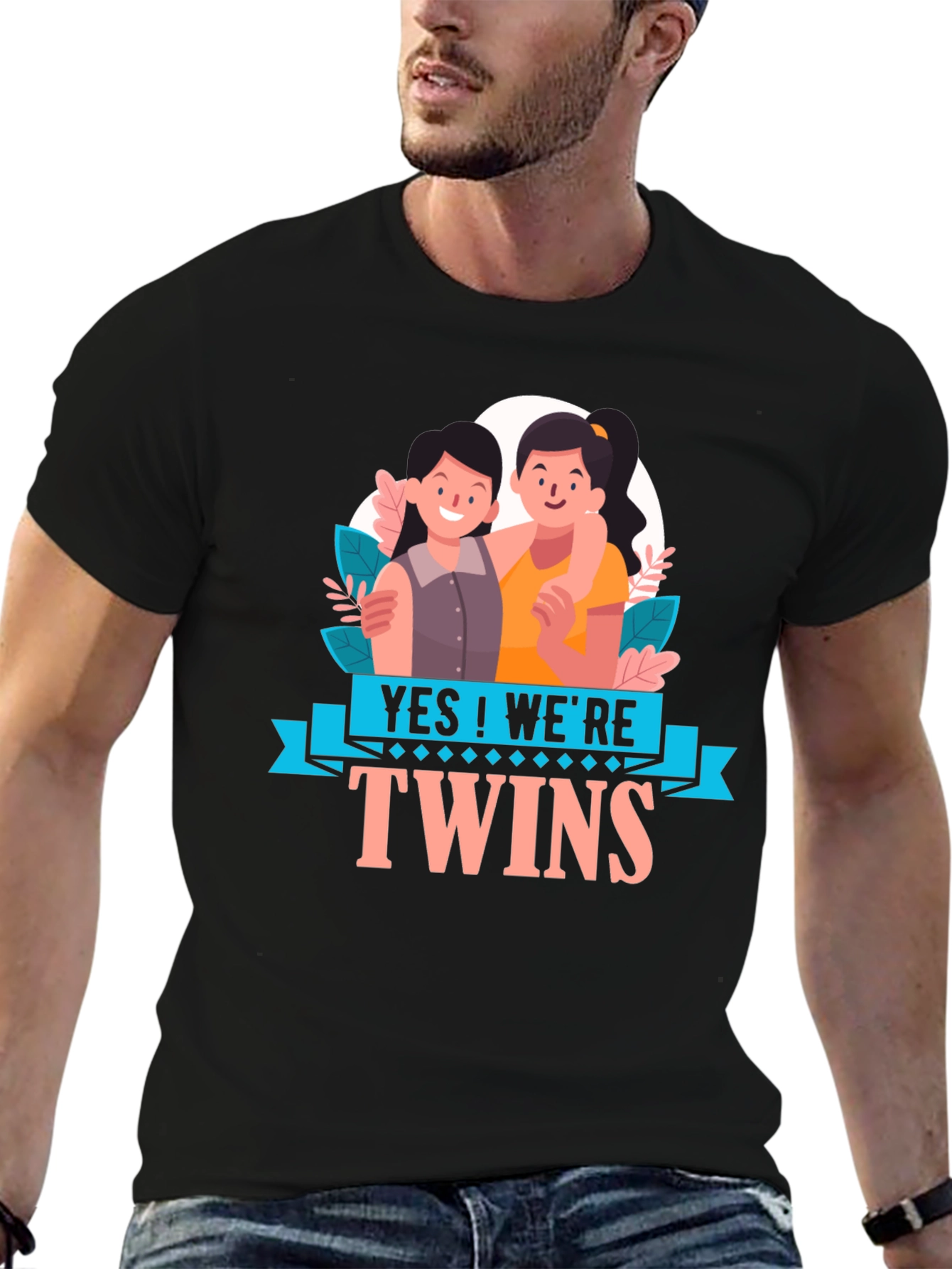 Yes! Were Twins Graphic Tee