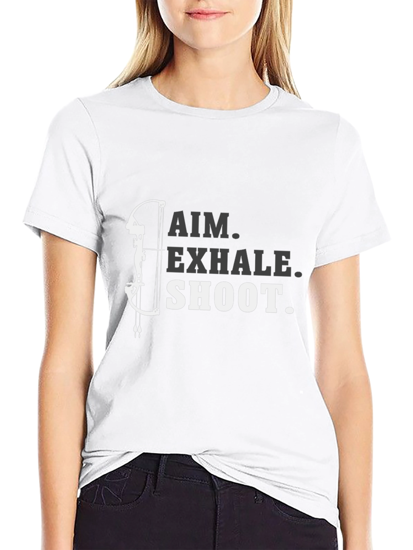 Aim Exhale Shoot Graphic Tee
