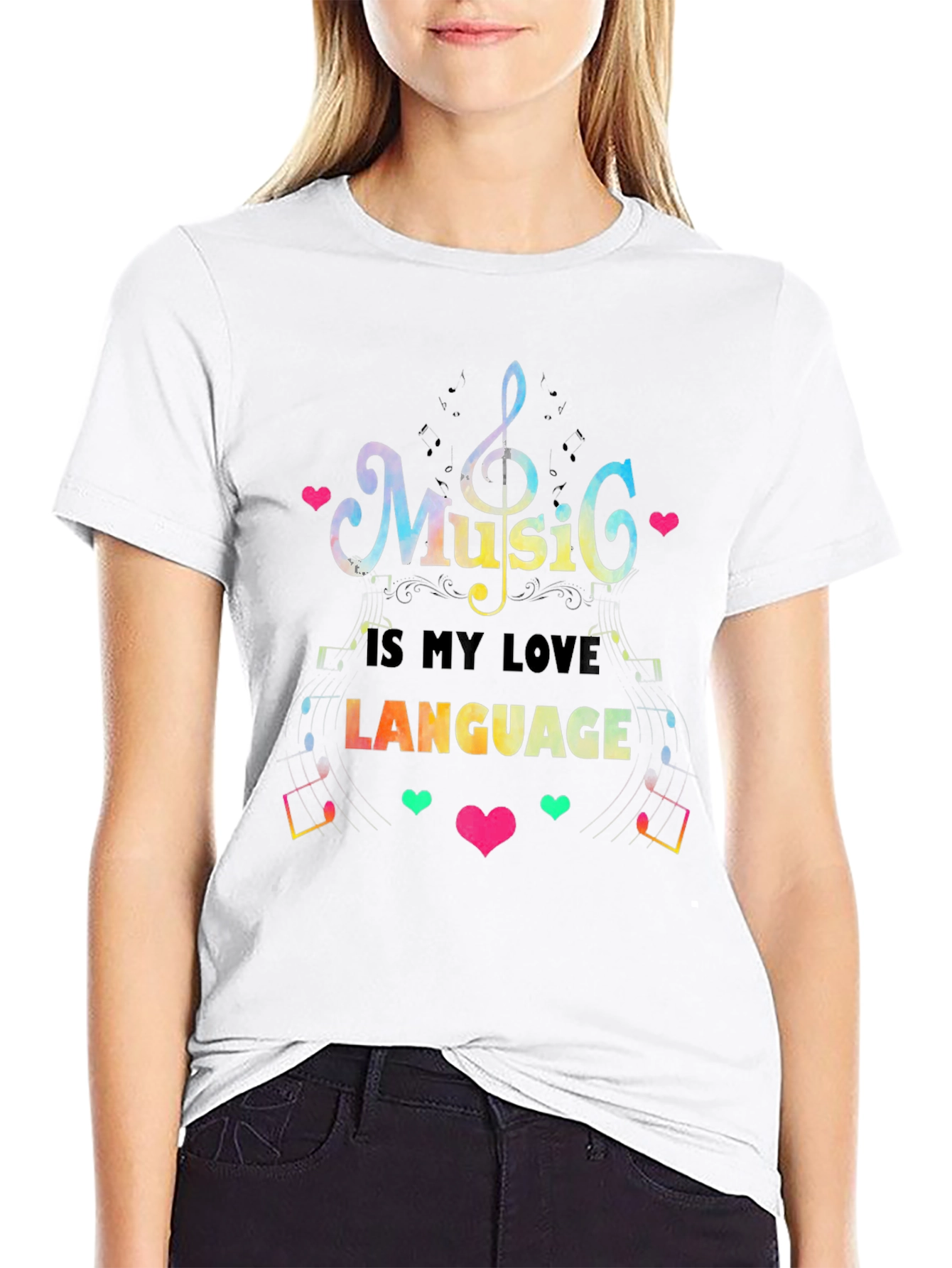 Music is my Love Language T-Shirt