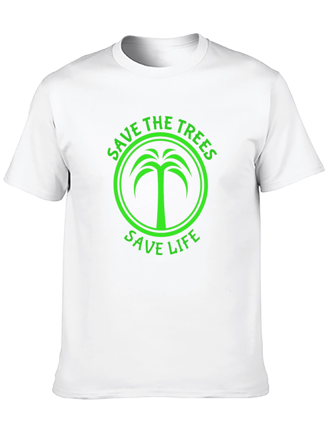 Save the Trees Graphic Tee - Eco-Friendly Shirt