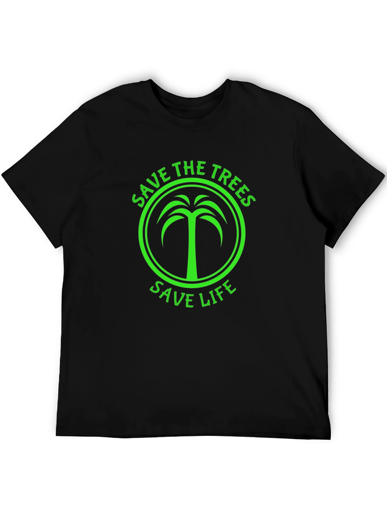 Save the Trees Graphic Tee - Eco-Friendly Shirt
