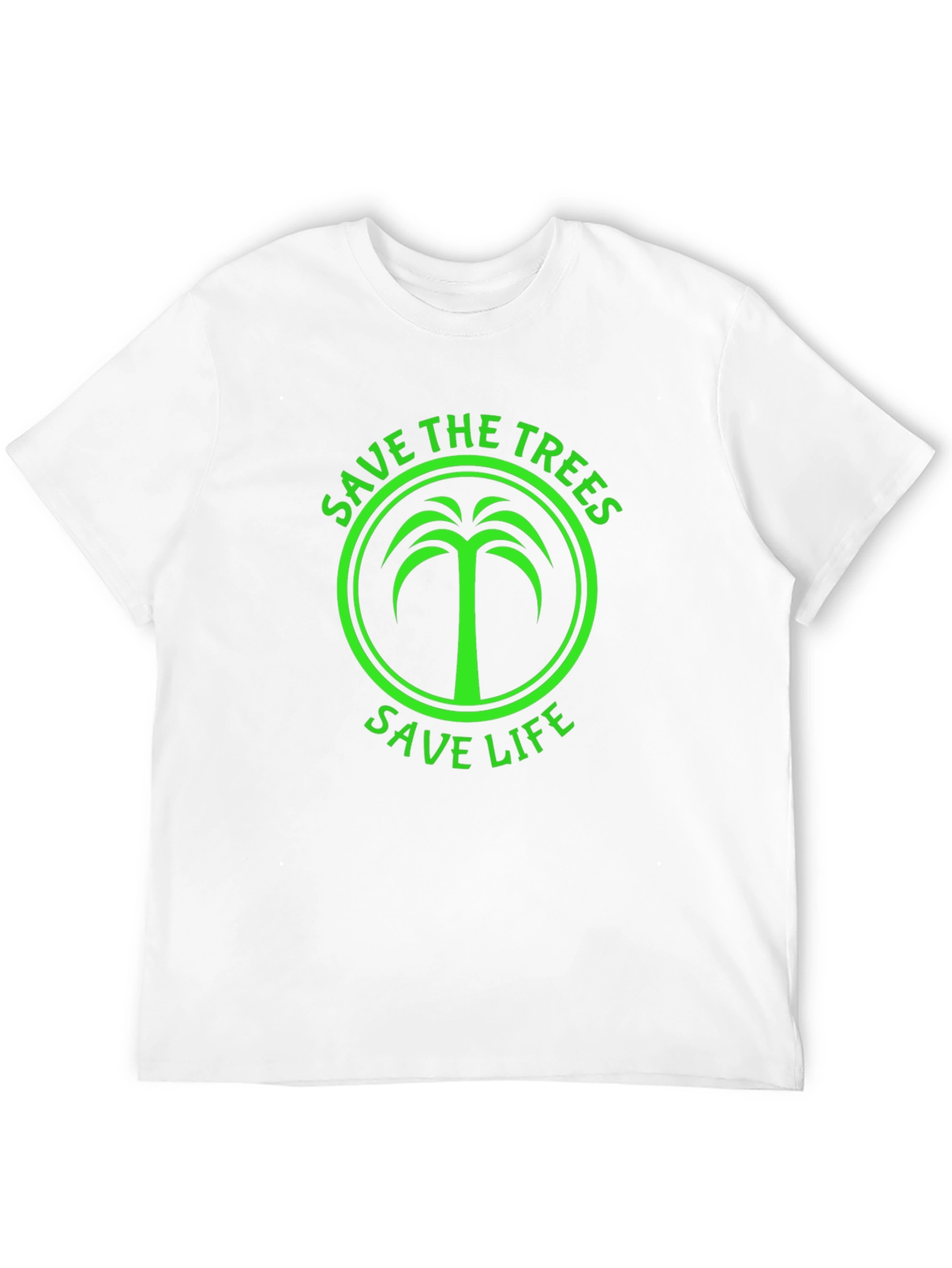 Save the Trees Graphic Tee - Eco-Friendly Shirt