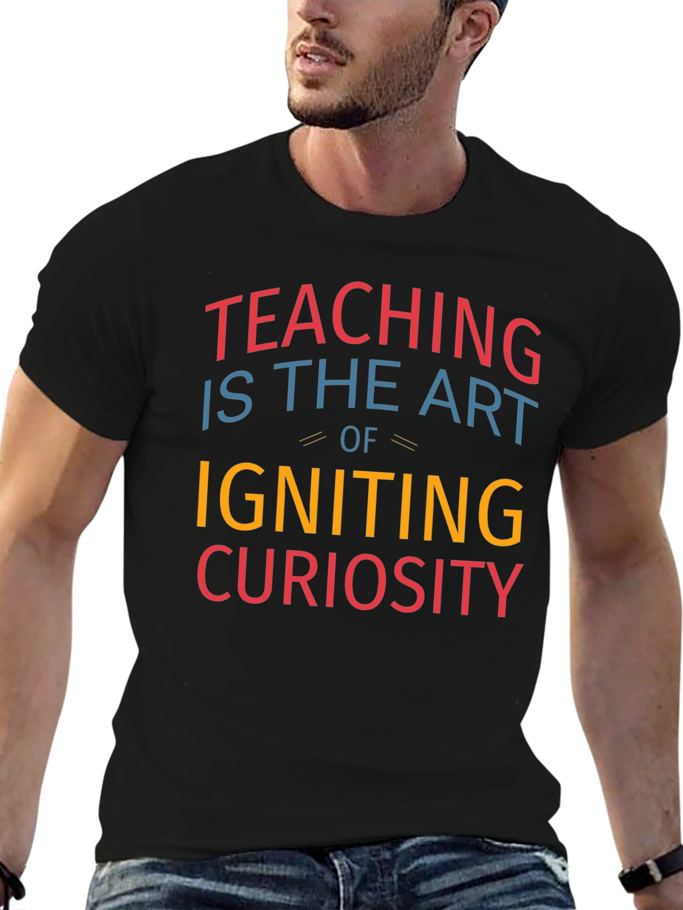 Teaching is Art T-Shirt - Ignite Curiosity!