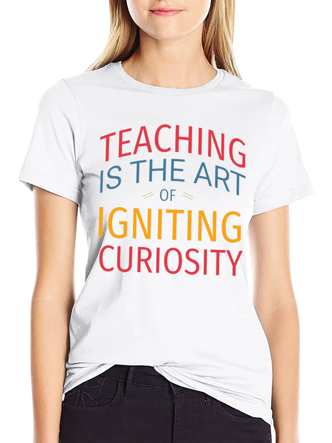 Teaching is Art T-Shirt - Ignite Curiosity!