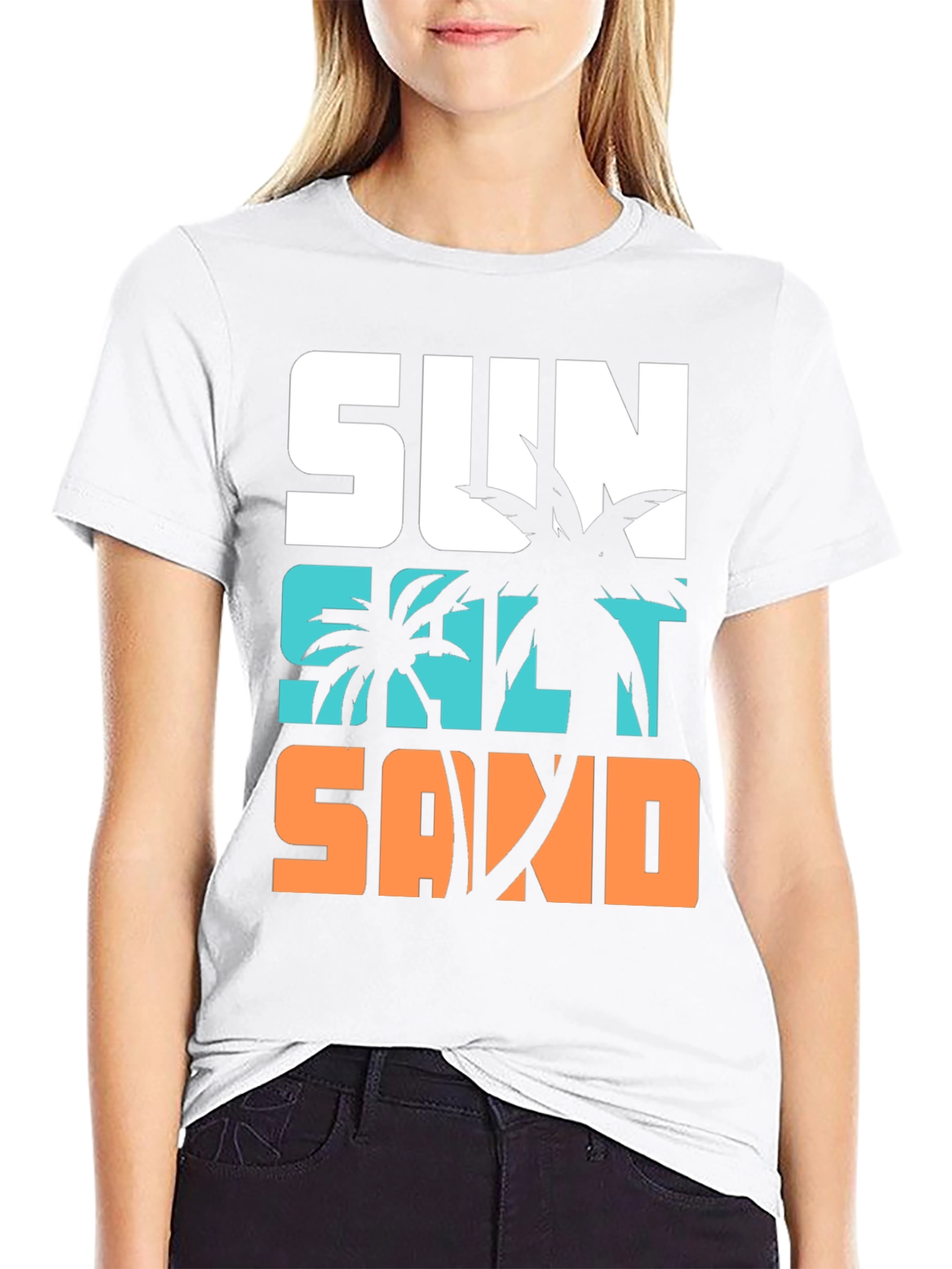 Sun Salt Sand Graphic T-Shirt | Relaxed Summer Vibes