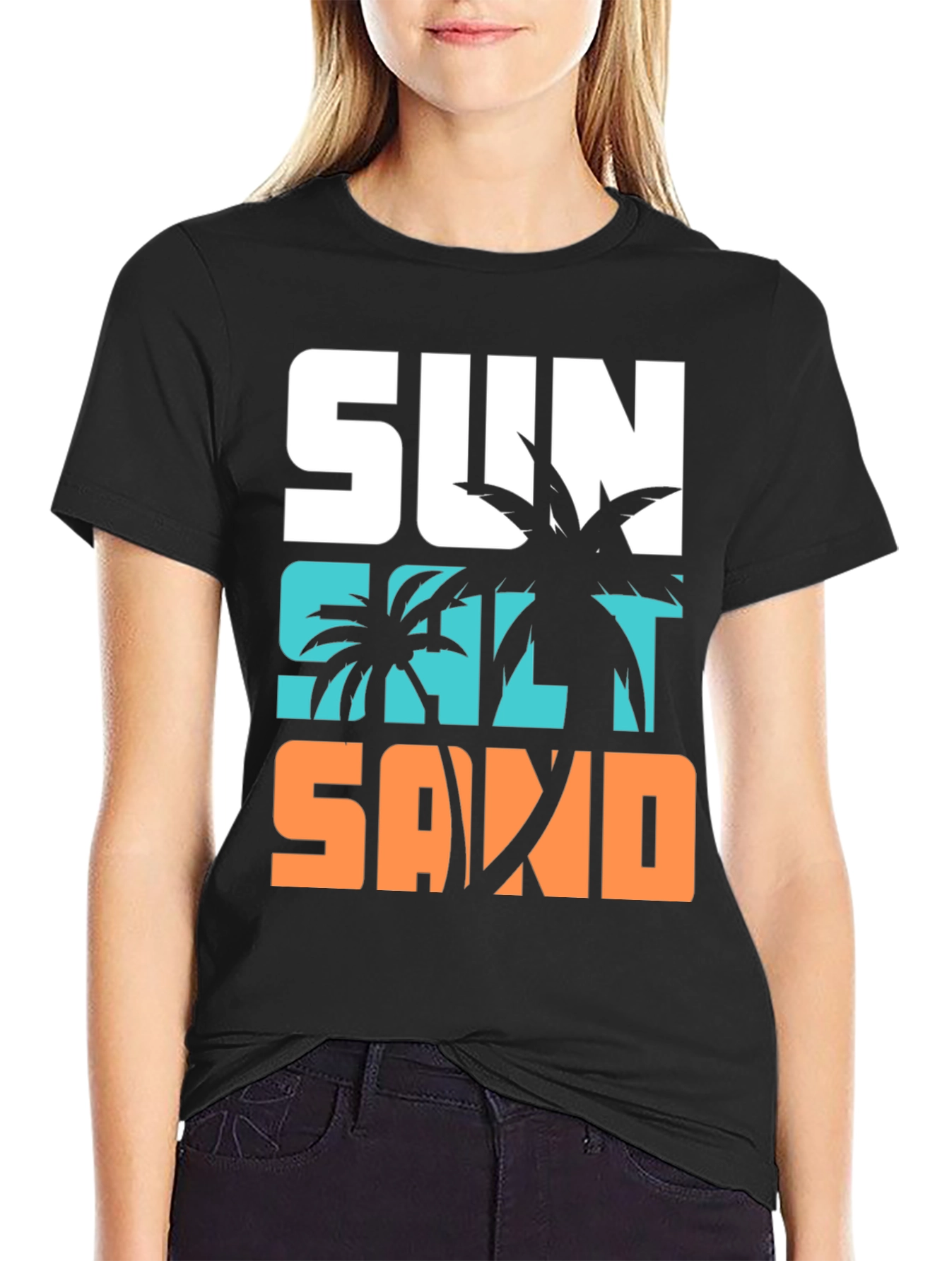 Sun Salt Sand Graphic T-Shirt | Relaxed Summer Vibes