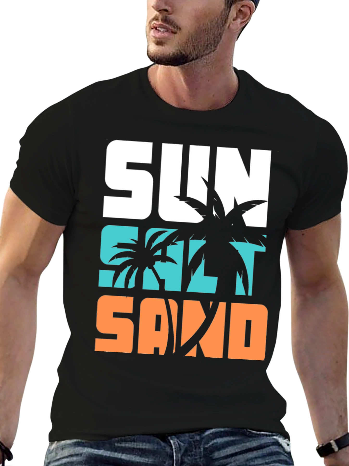 Sun Salt Sand Graphic T-Shirt | Relaxed Summer Vibes