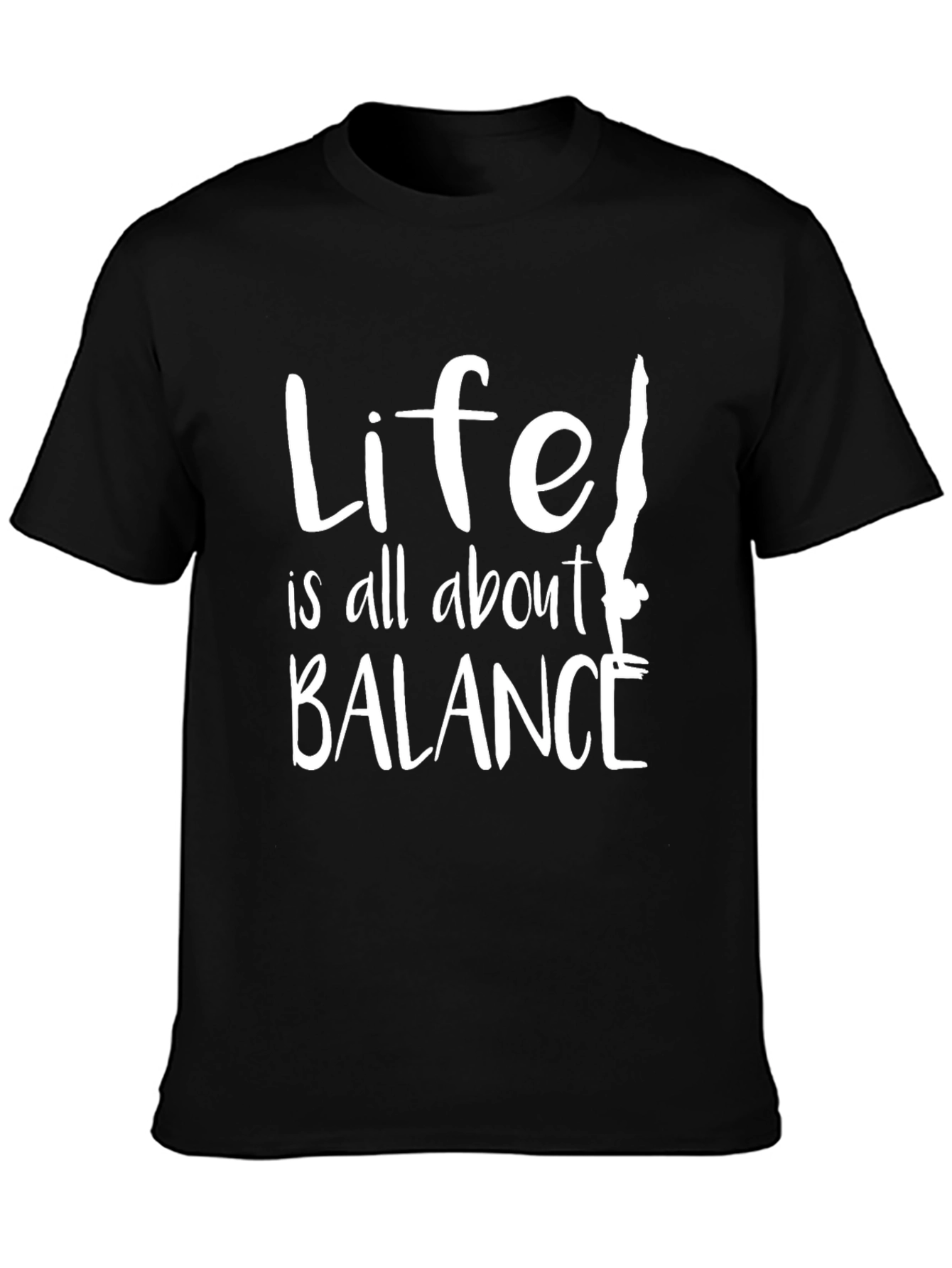 Life Balance T-Shirt - Motivational Gymnast Tee