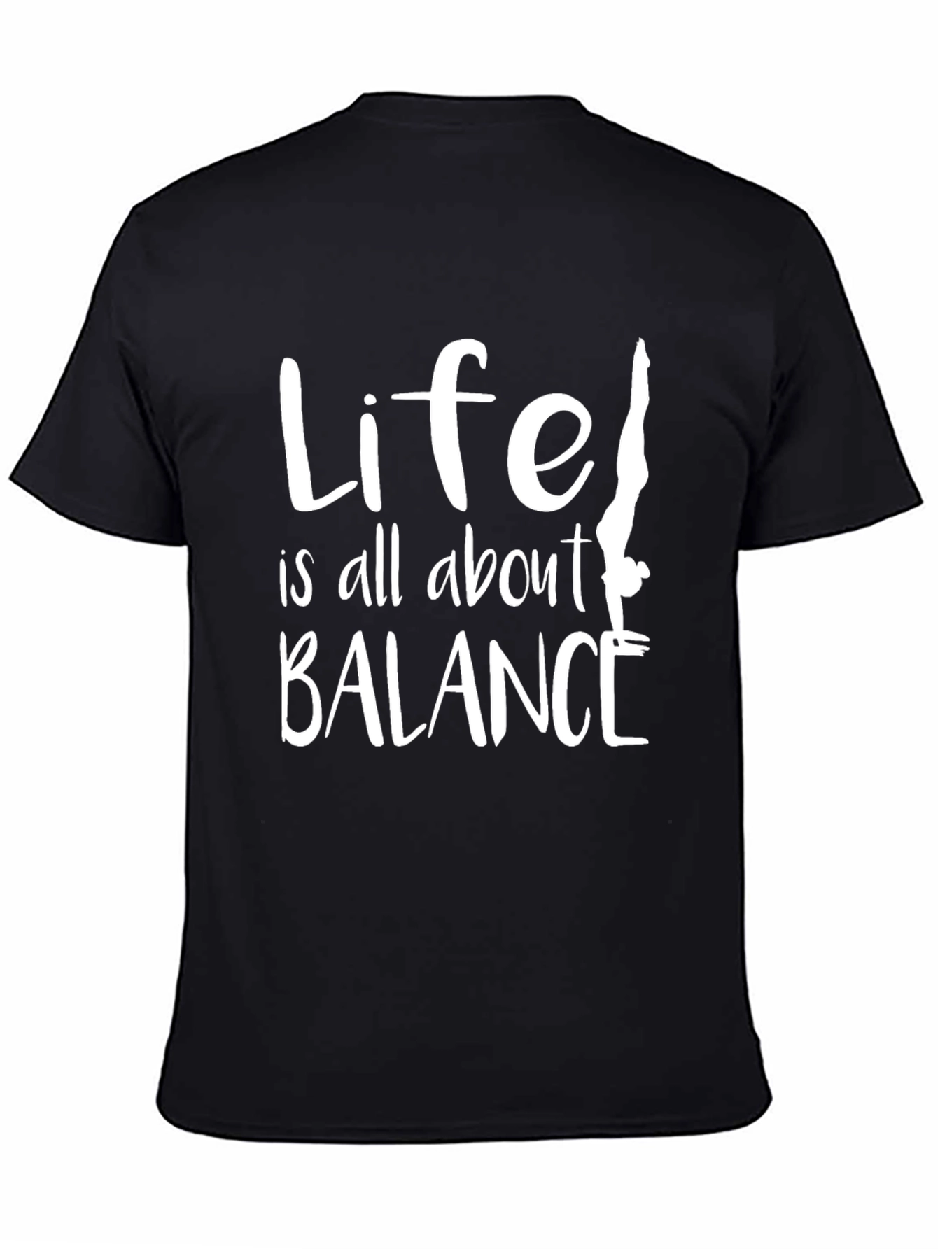 Life Balance T-Shirt - Motivational Gymnast Tee