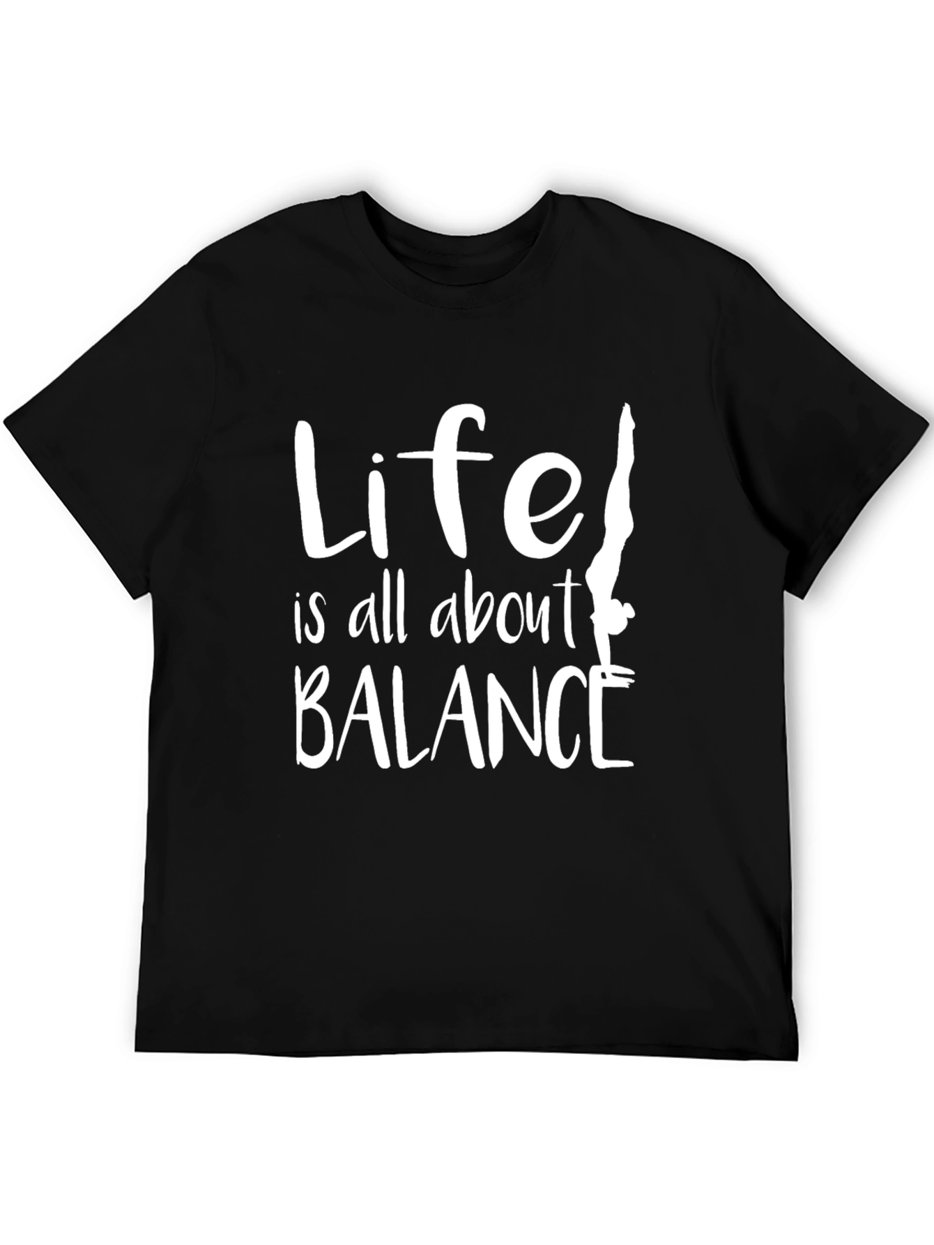 Life Balance T-Shirt - Motivational Gymnast Tee
