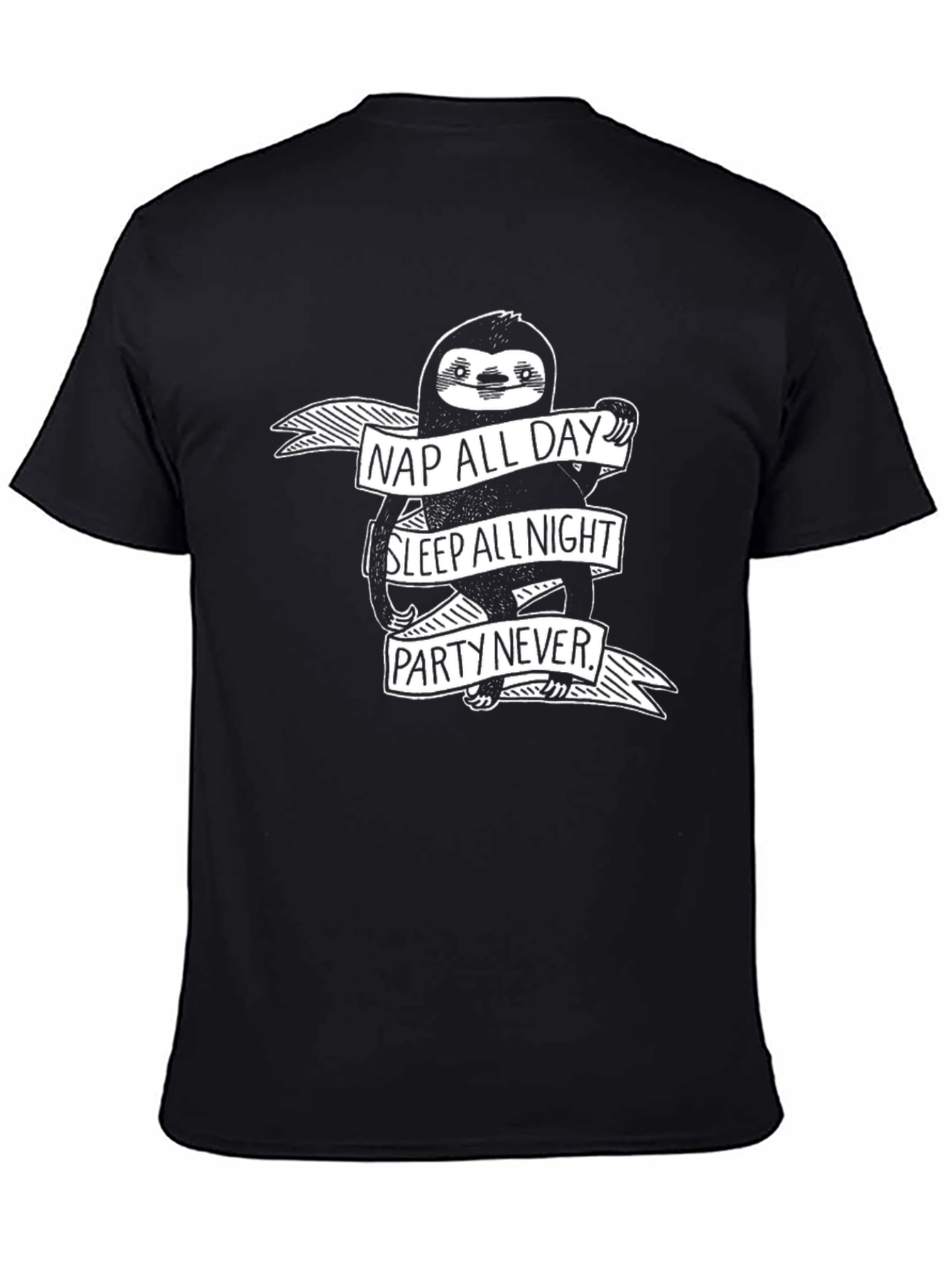 Sloth Nap All Day Graphic Tee