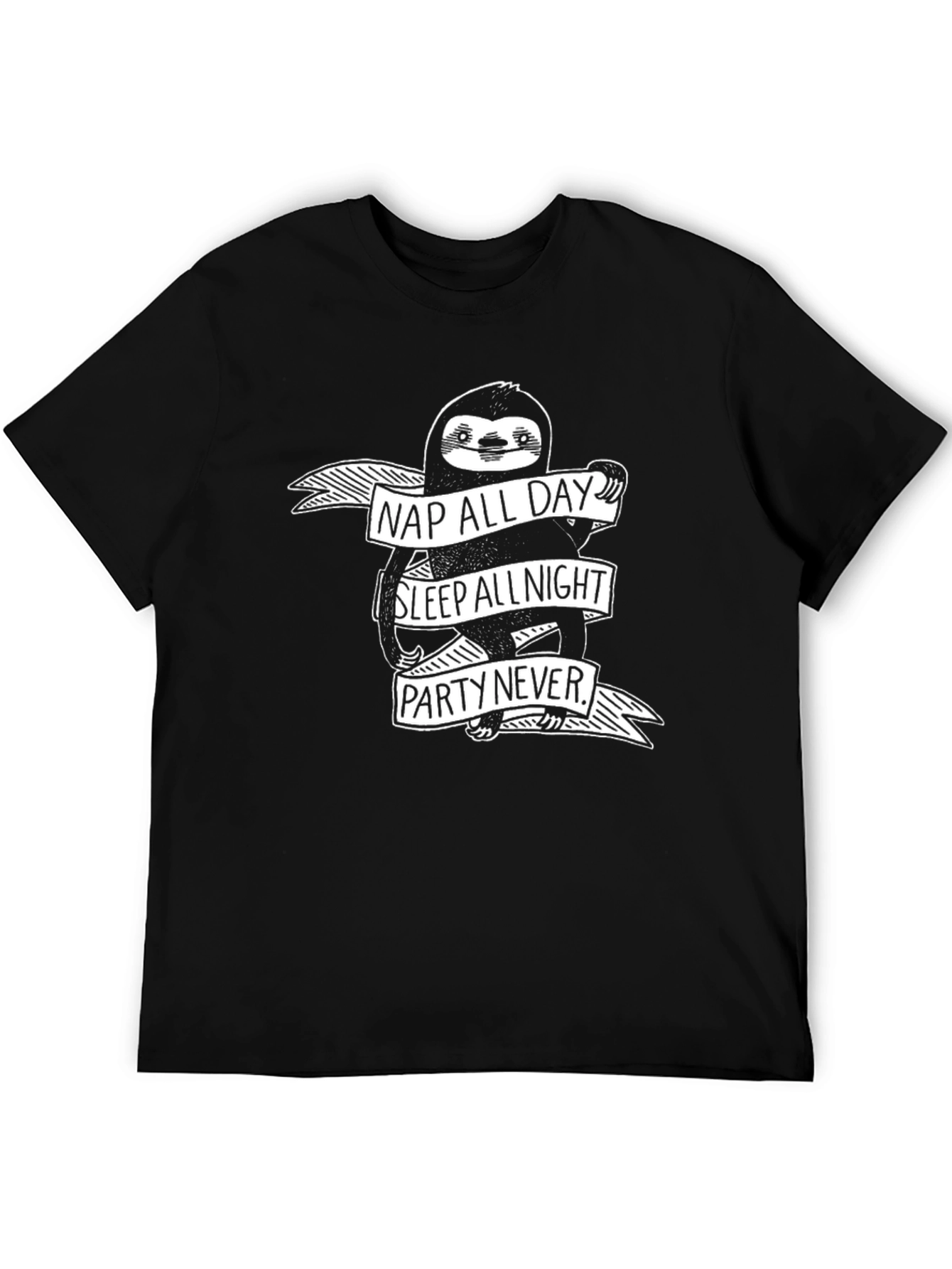 Sloth Nap All Day Graphic Tee