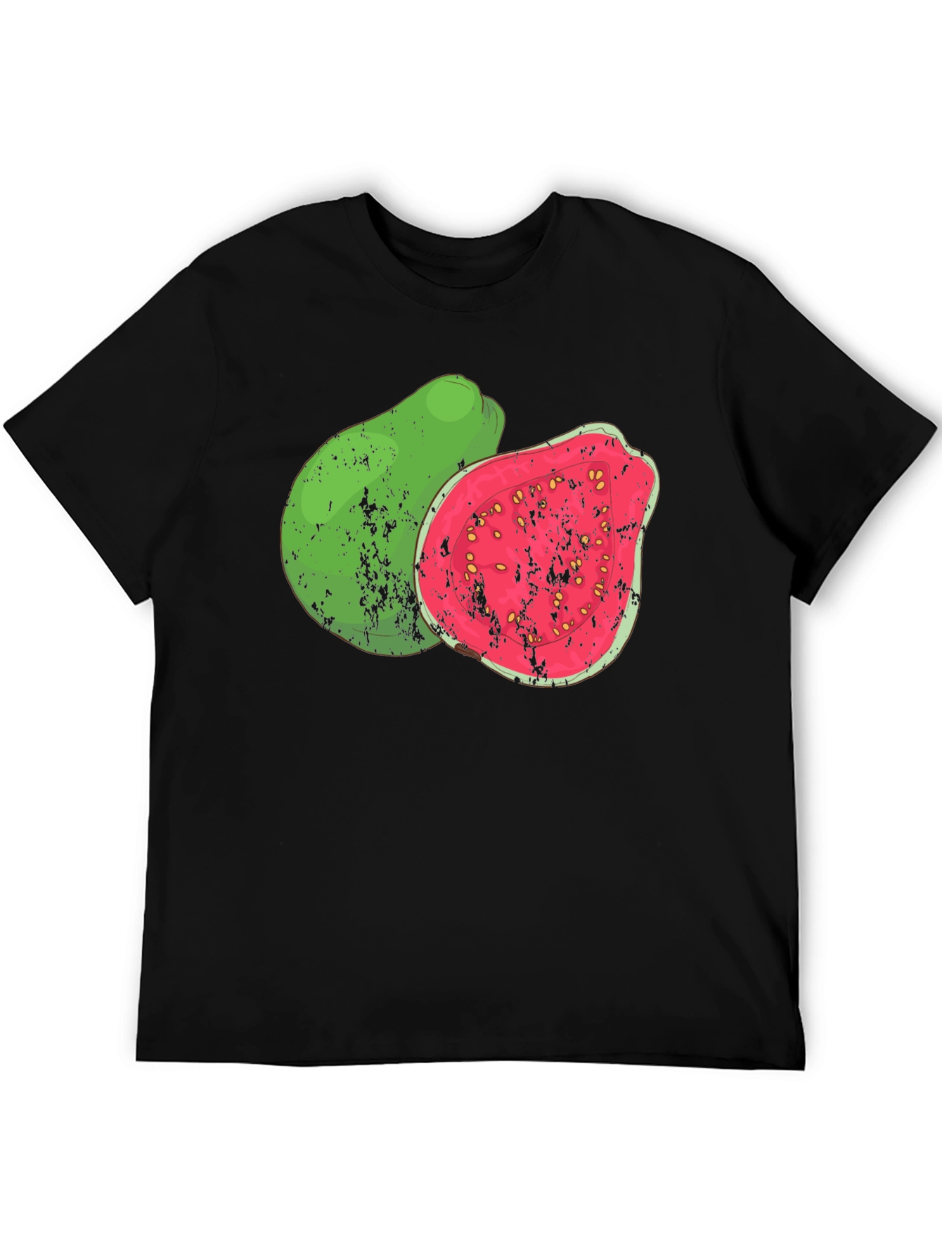 Guava Fruit Graphic T-Shirt - Tropical Fruit Tee
