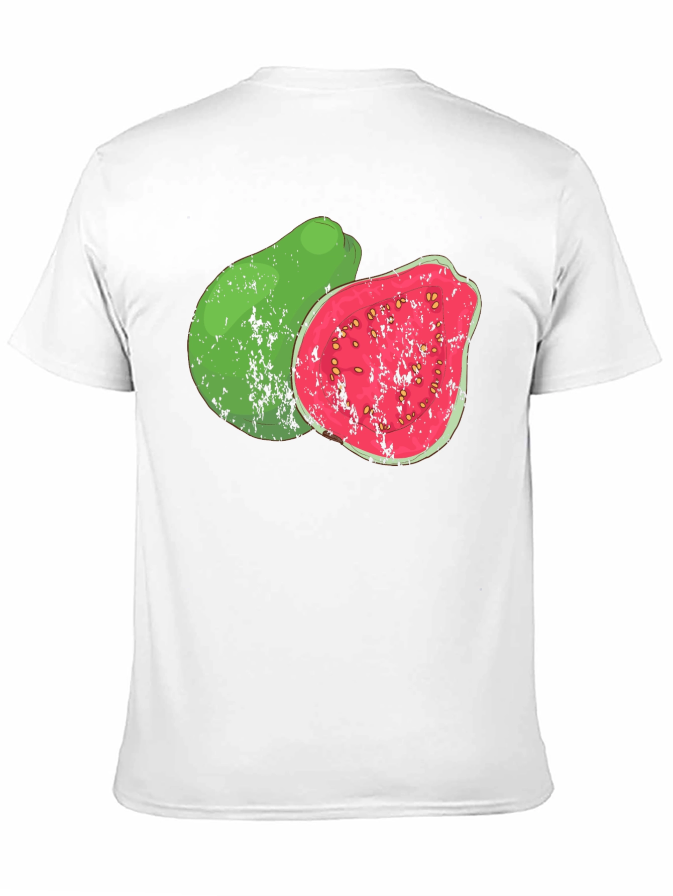 Guava Fruit Graphic T-Shirt - Tropical Fruit Tee
