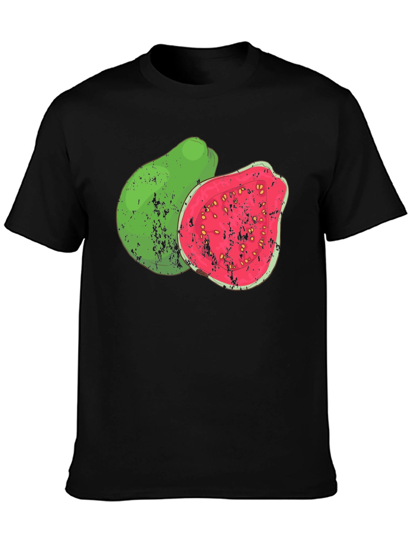 Guava Fruit Graphic T-Shirt - Tropical Fruit Tee