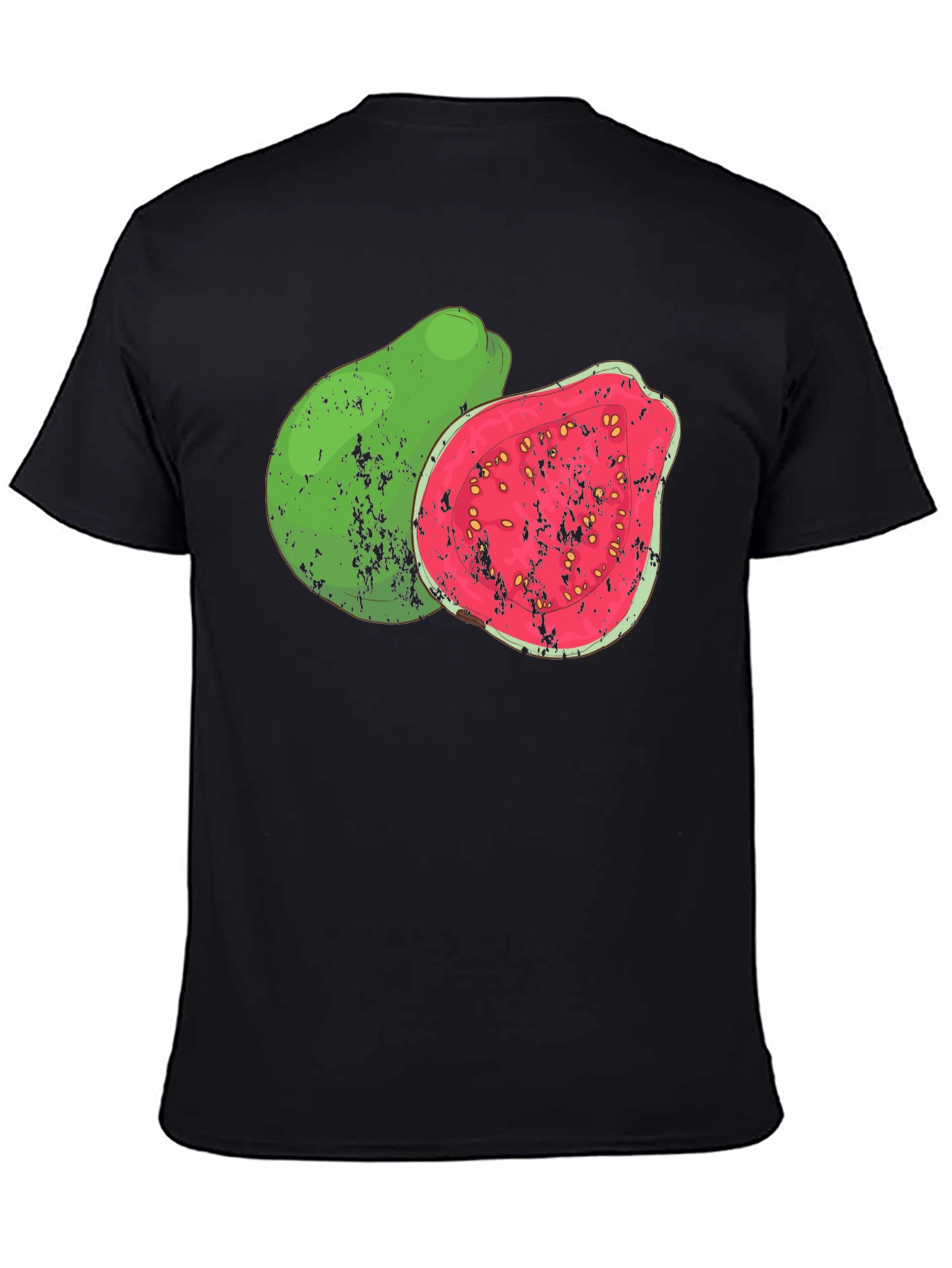 Guava Fruit Graphic T-Shirt - Tropical Fruit Tee