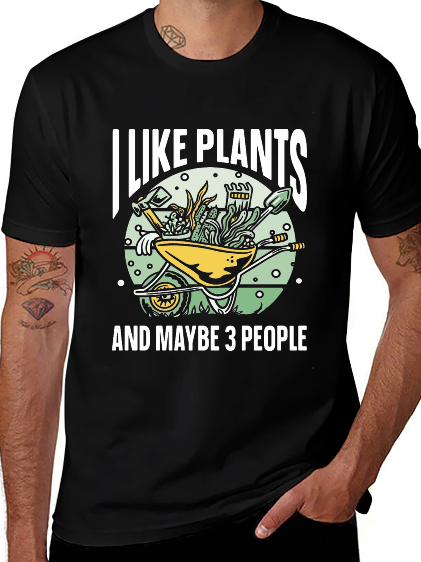 I Like Plants T-Shirt Gardening Tee